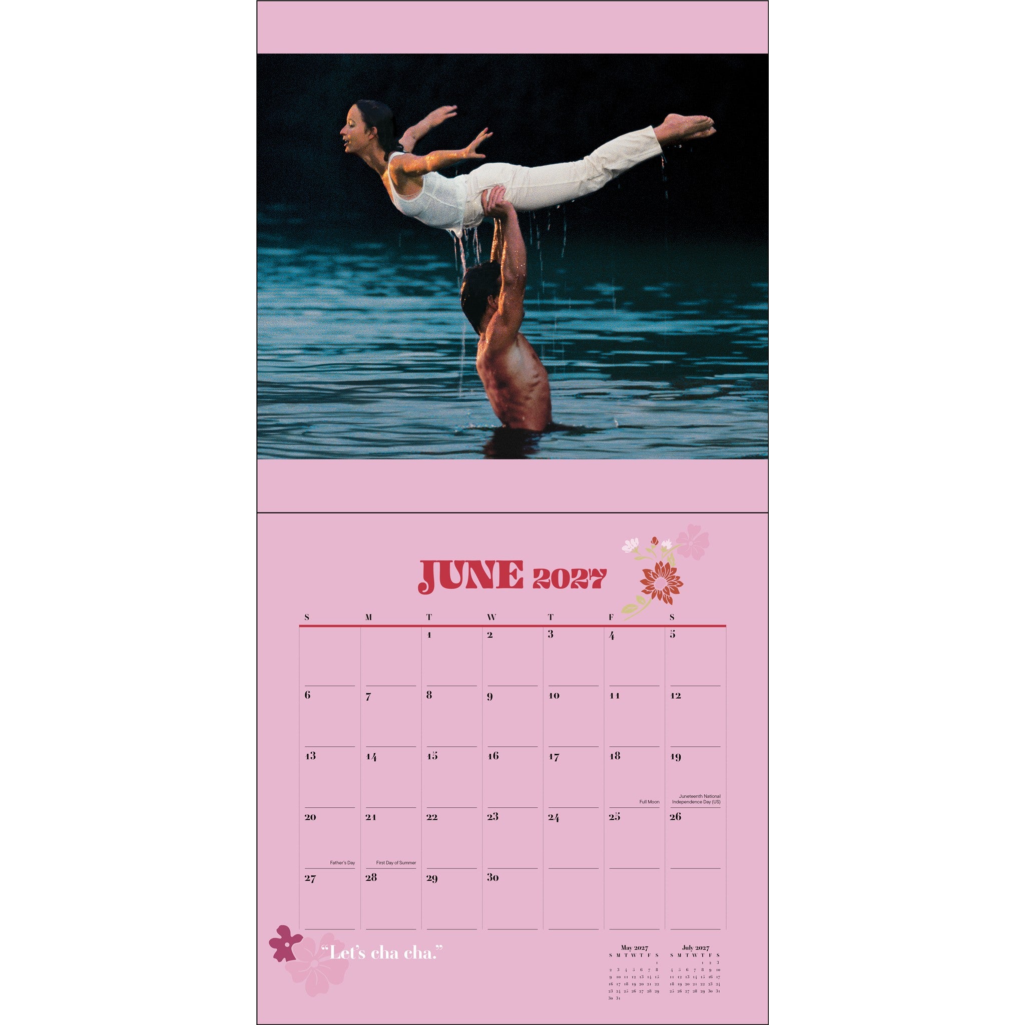 Dirty Dancing 2027 Wall Calendar