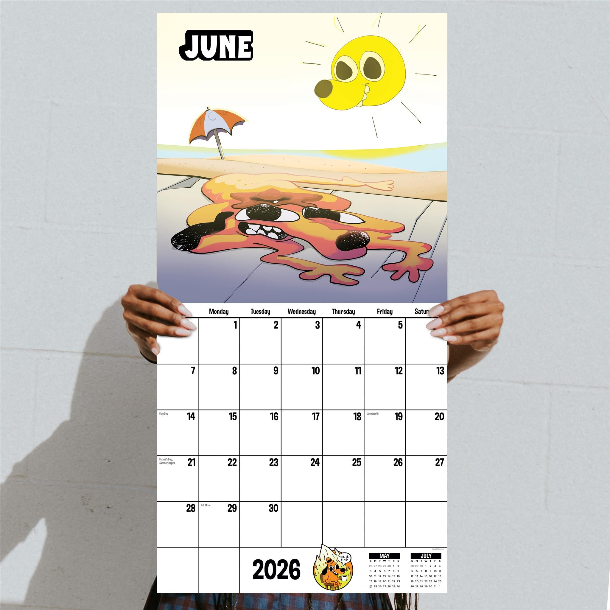 This is Fine 2026 Wall Calendar
