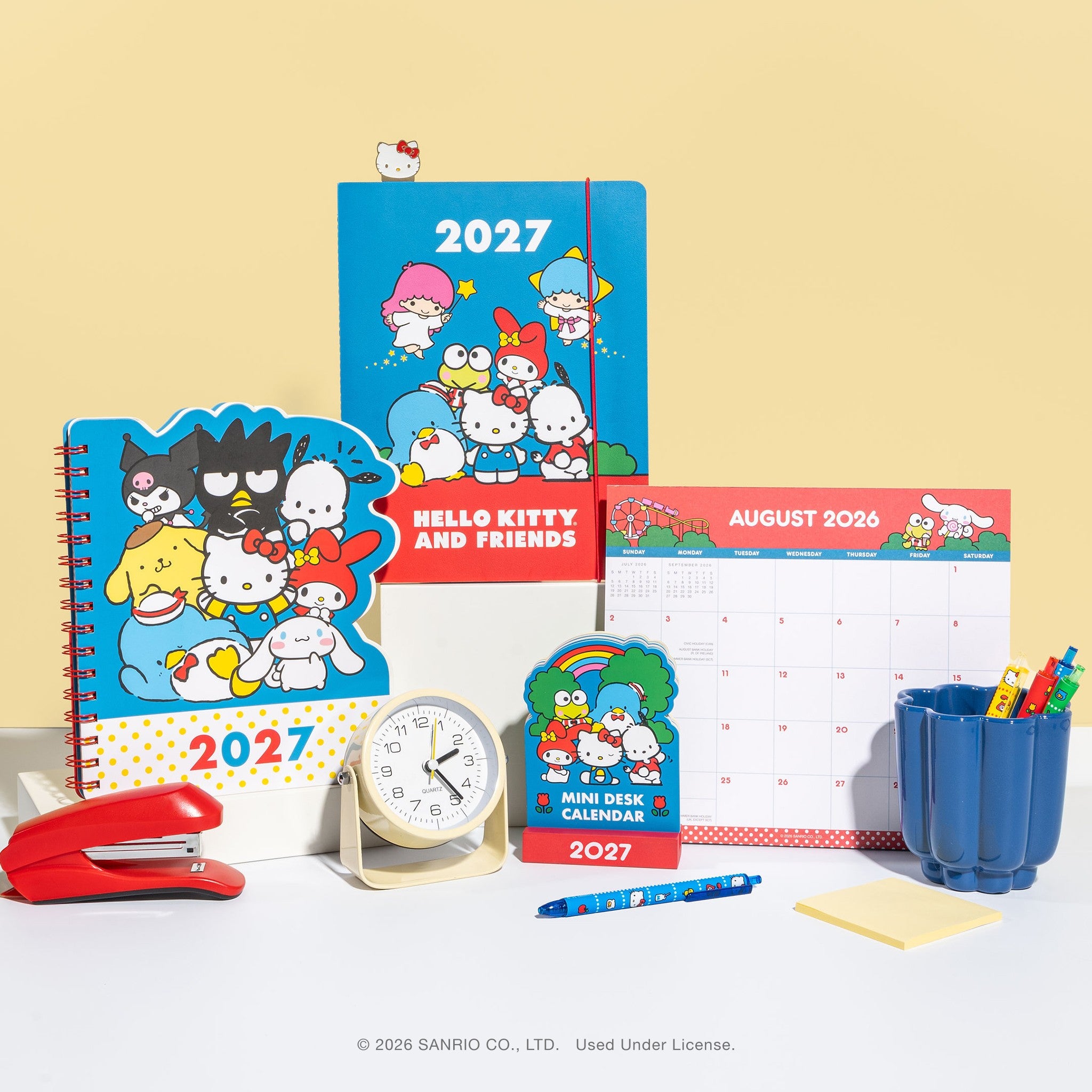 Hello Kitty and Friends Just Right 2026-2027 Monthly Planner Calendar - Online Only