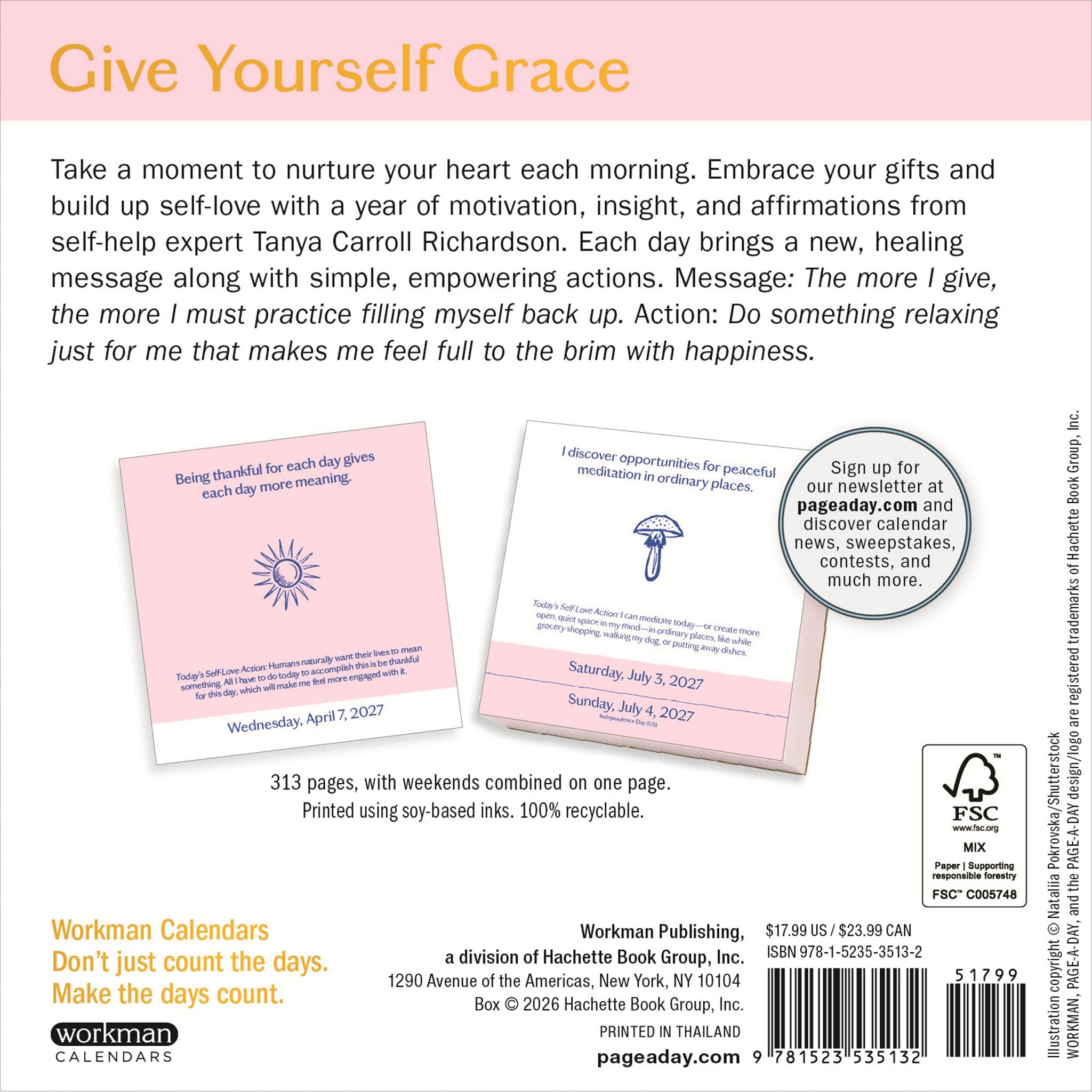 Year of Self Love 2027 Box Calendar - Online Only