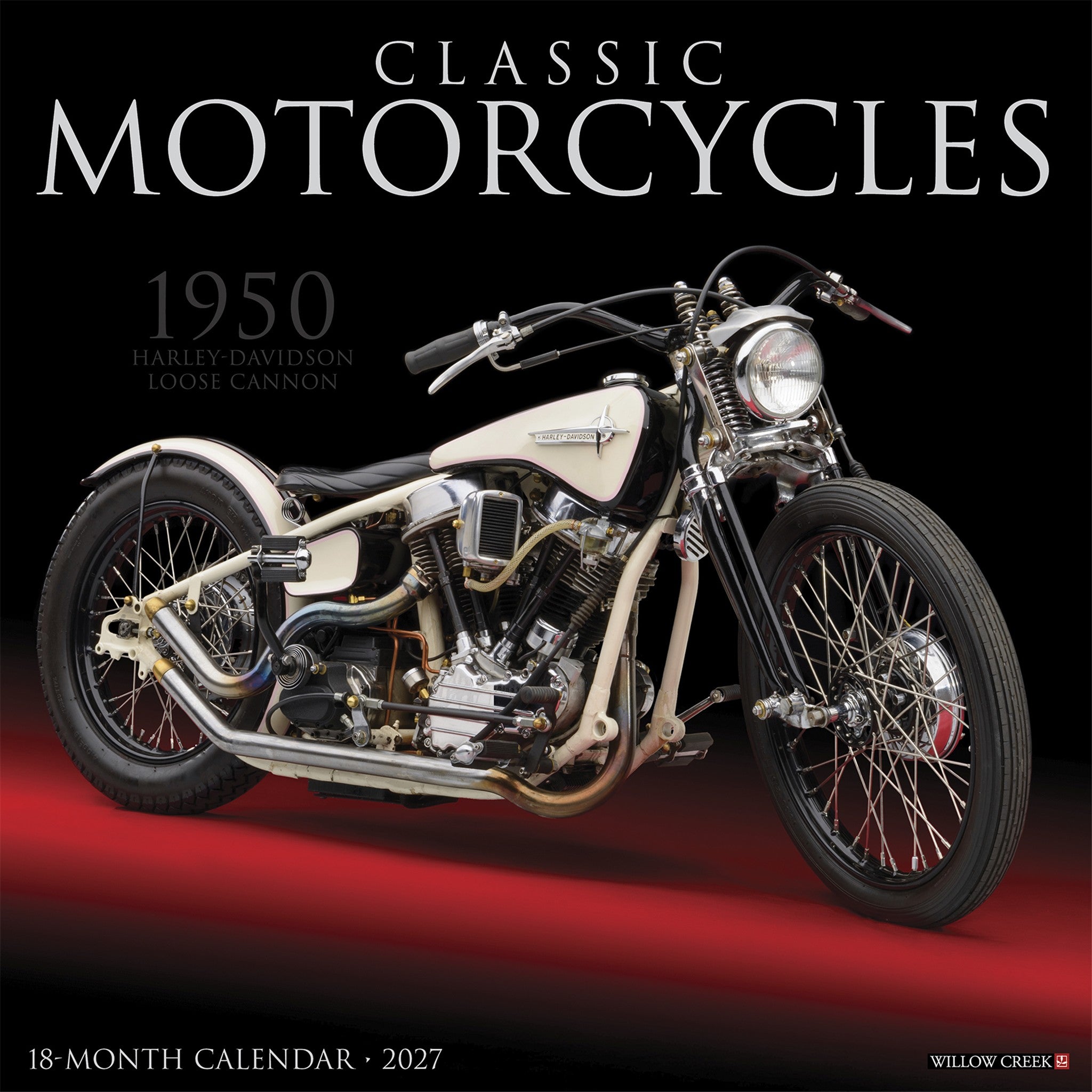 Classic Motorcycles 2027 Wall Calendar