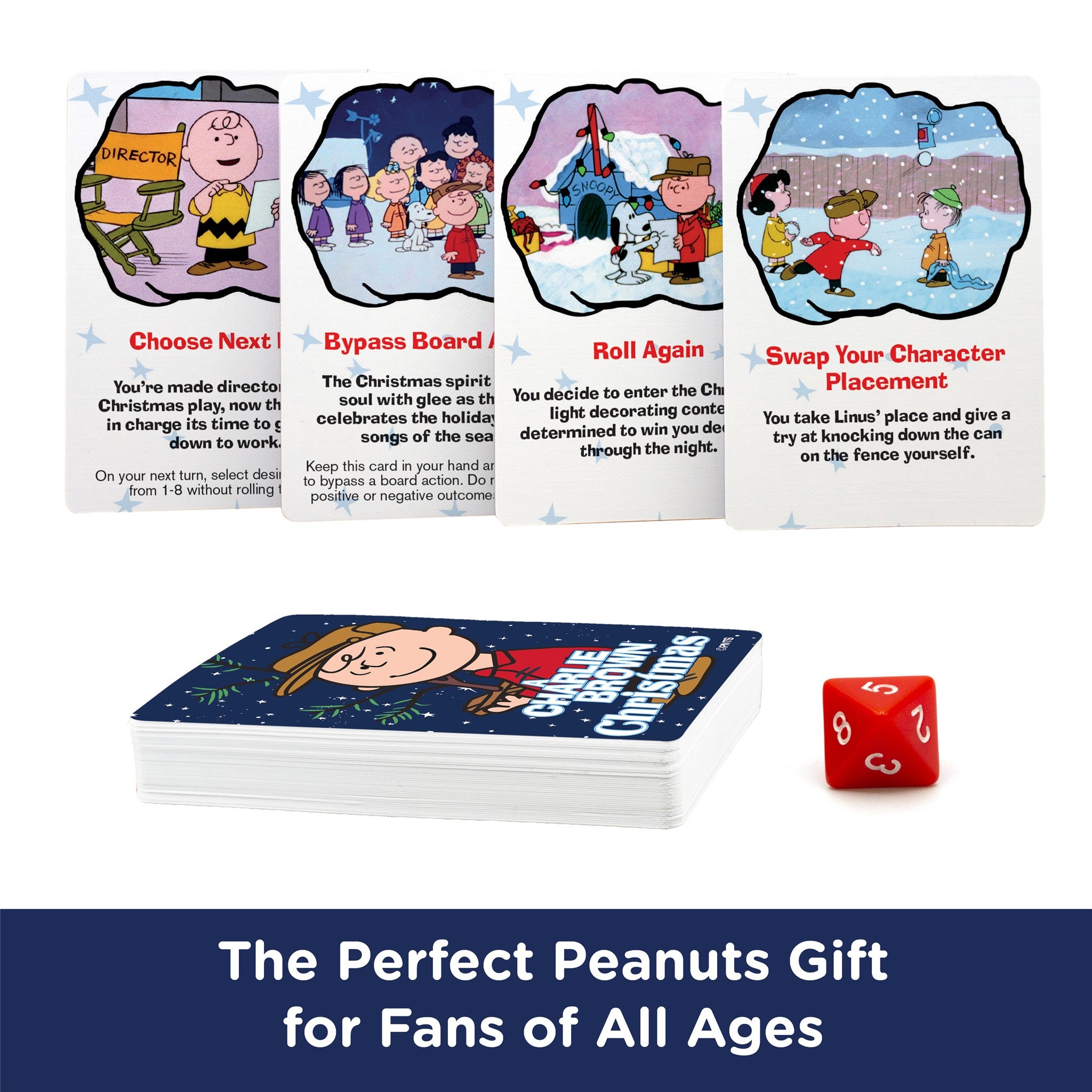 Peanuts Charlie Brown Christmas Journey Board Game