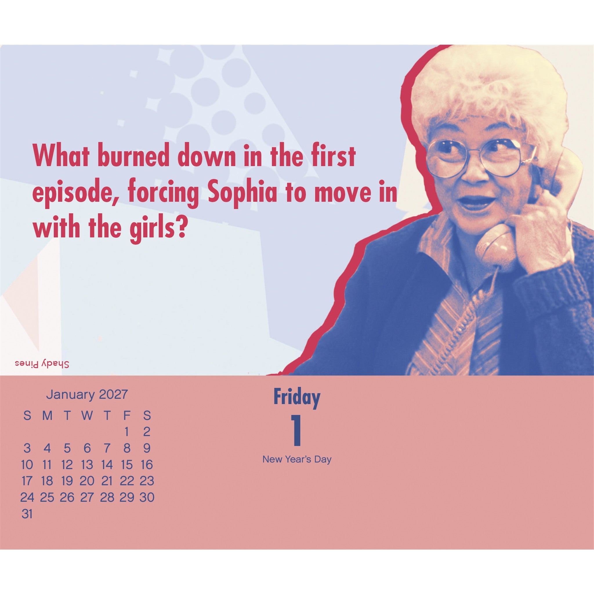 The Golden Girls 2027 Box Calendar