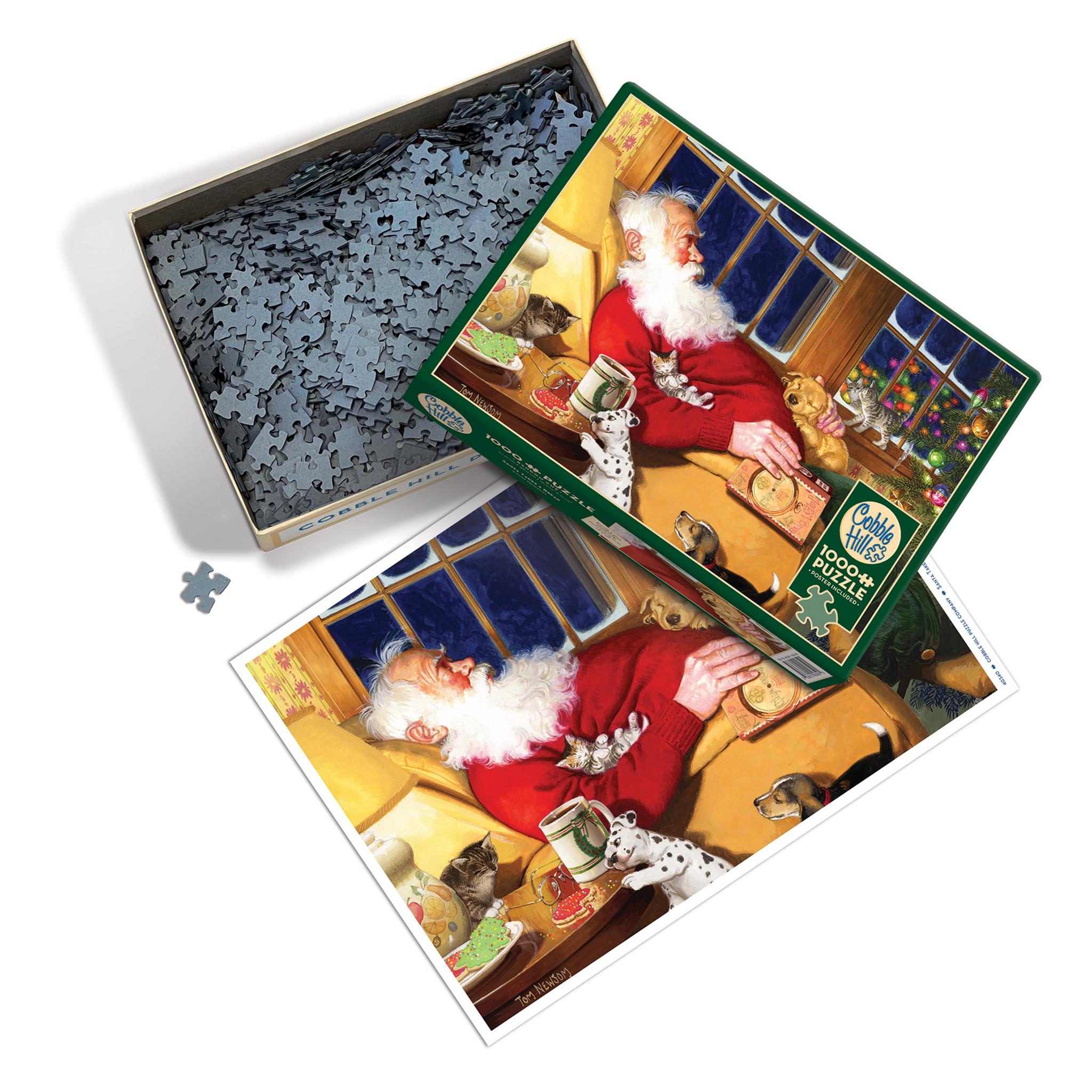 Le Père Noël prend une pause - Puzzle exclusif de 1000 pièces