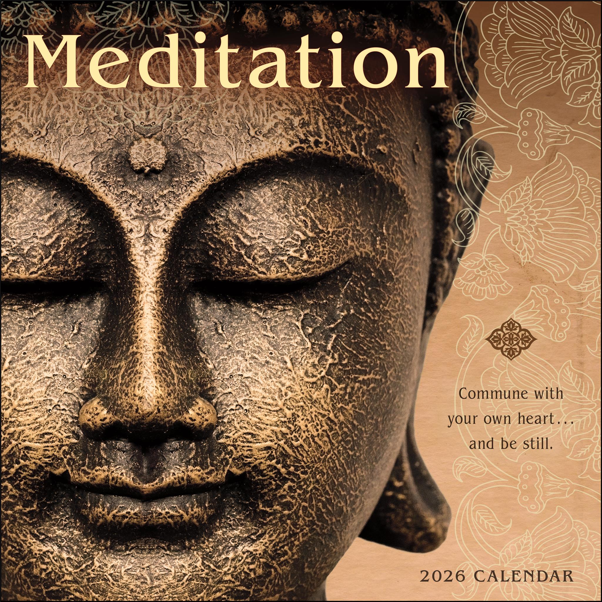 Meditation 2026 Wall Calendar - Online Only