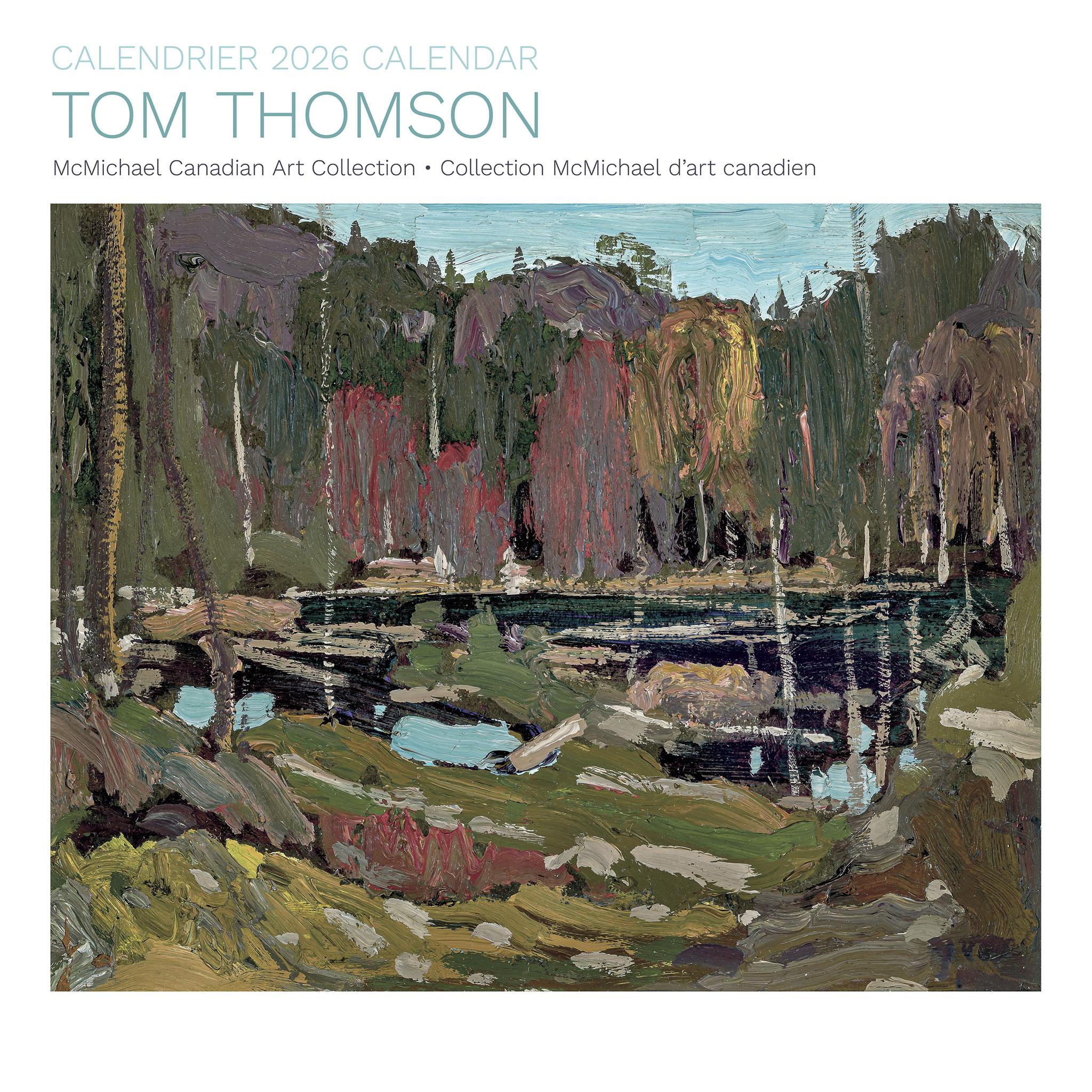 Calendrier mural Tom Thomson 2026