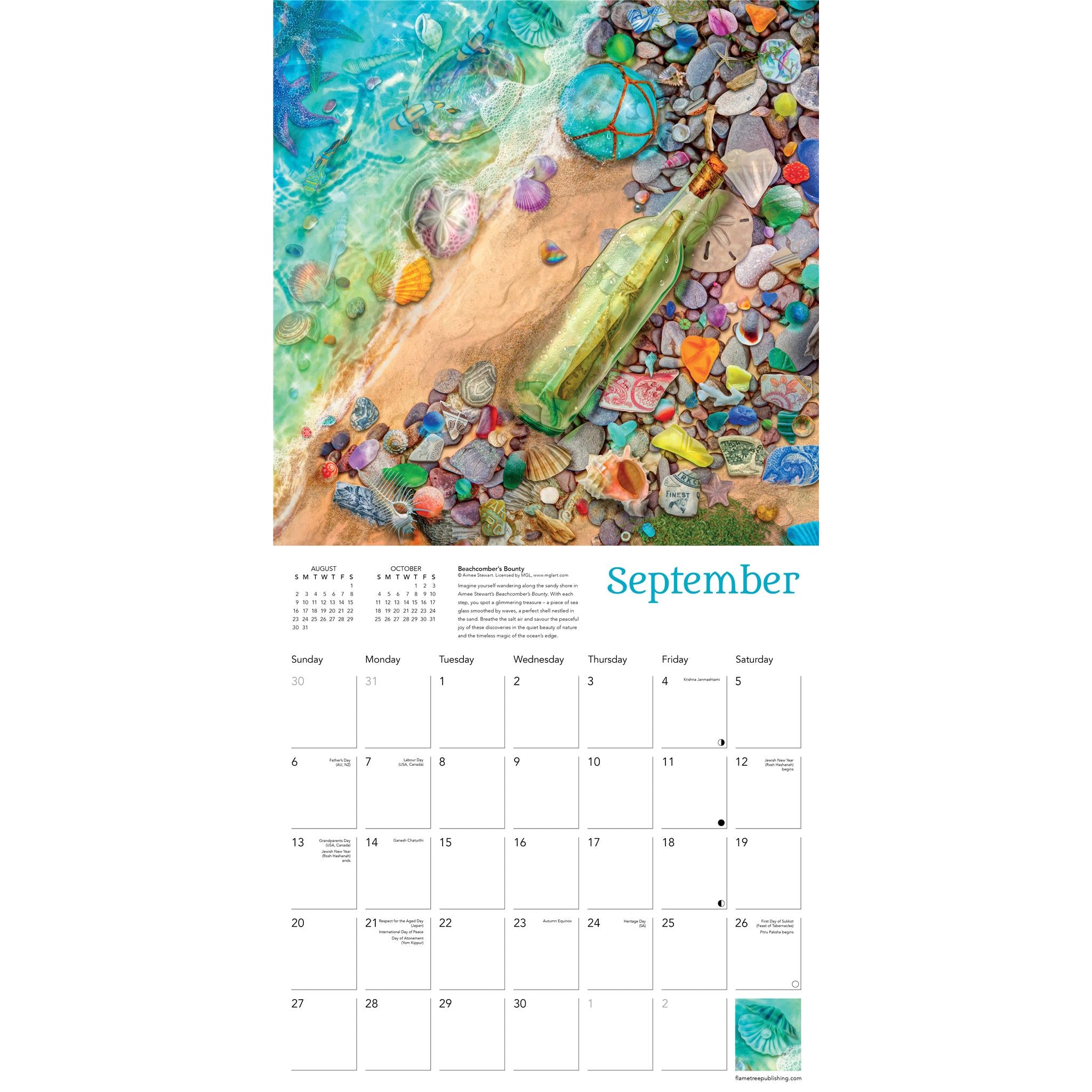 Calendrier mural Aimee Stewart 2026 - Disponible uniquement en ligne