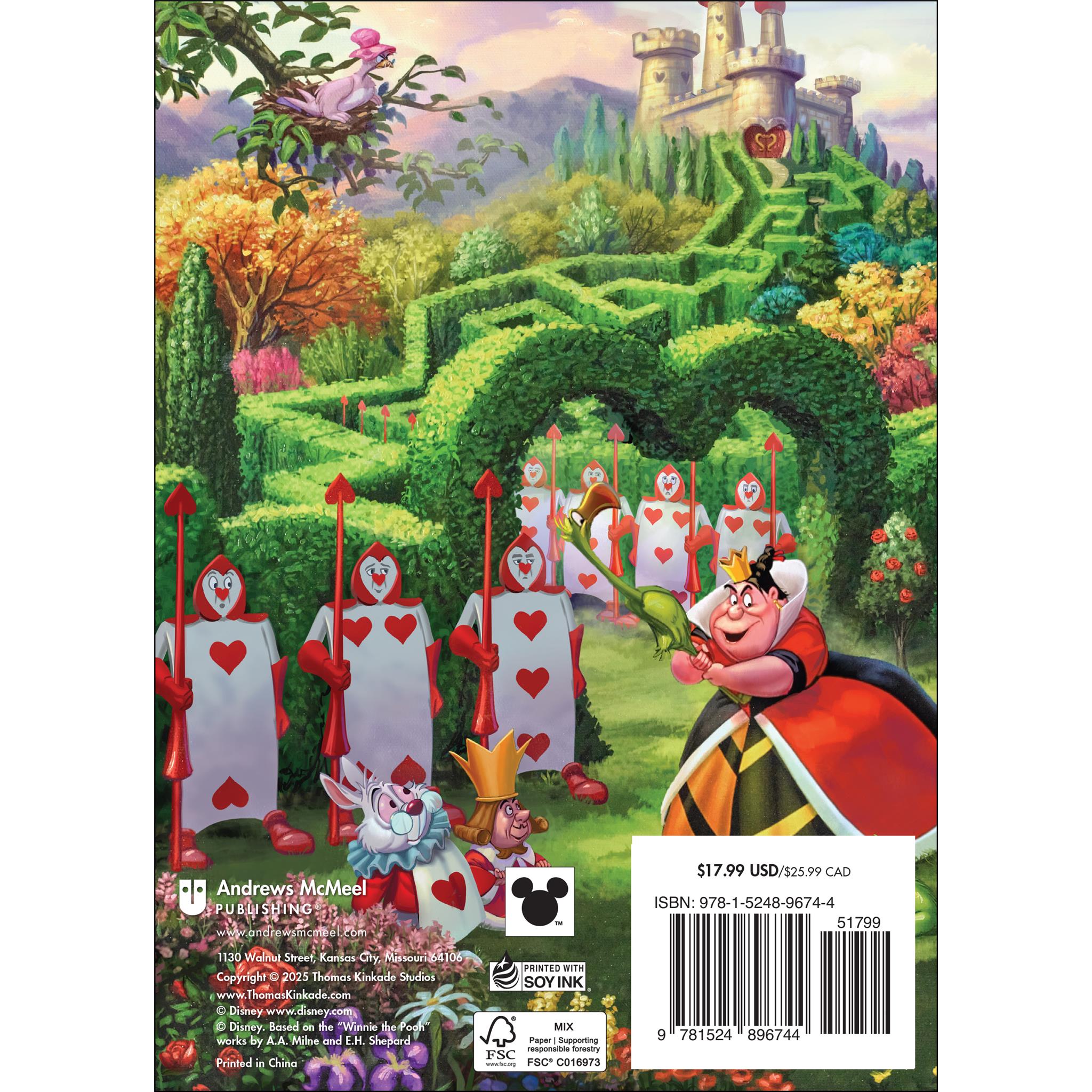 Thomas Kinkade Studios Disney Dreams Collection 2026 Engagement Calendar