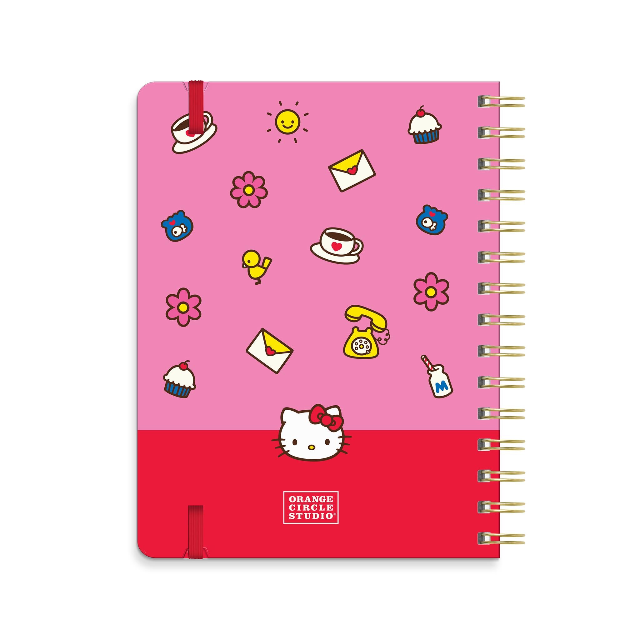 Agenda Hello Kitty rose ludique de luxe 2025-2026