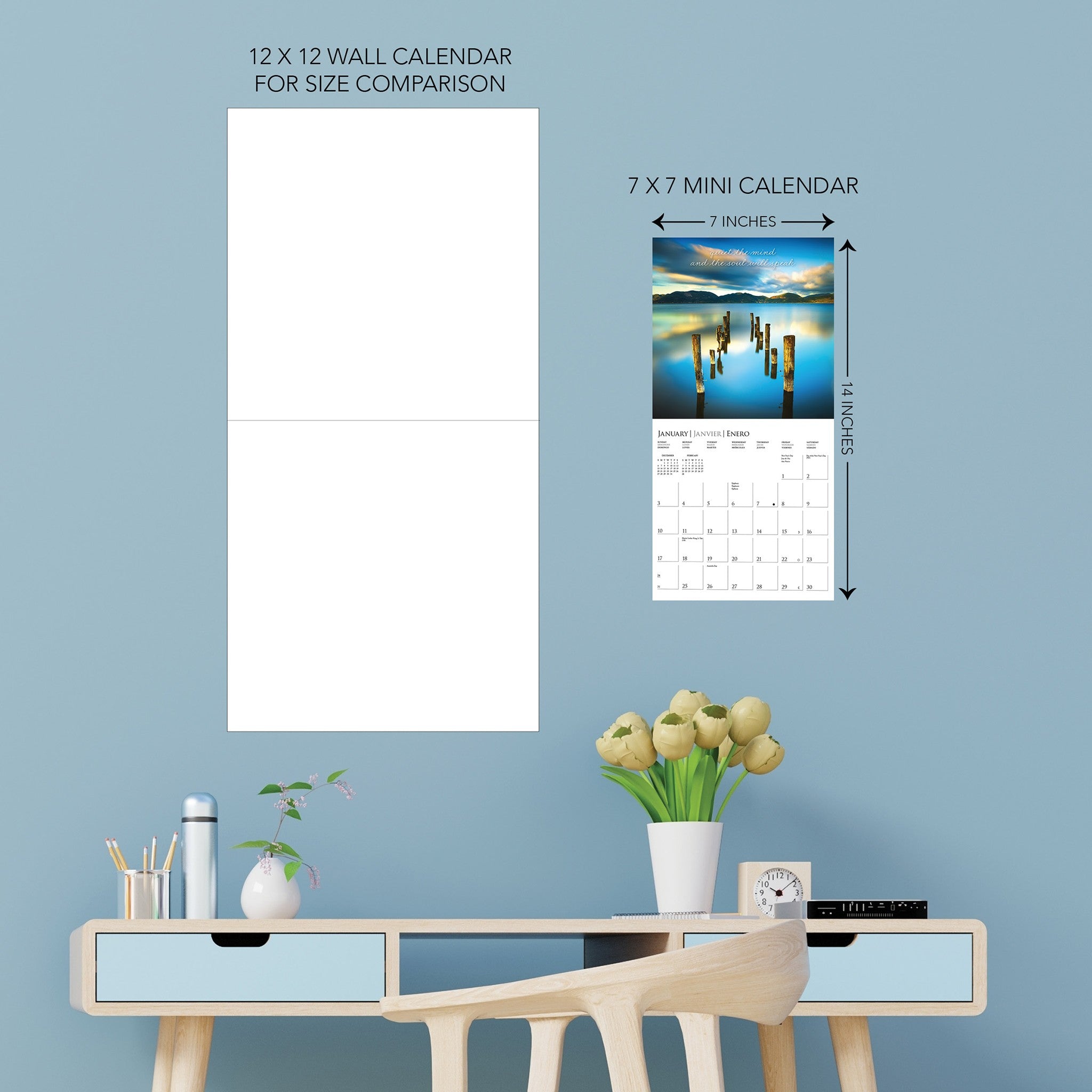 Serenity 2027 Mini Calendar - Online Only
