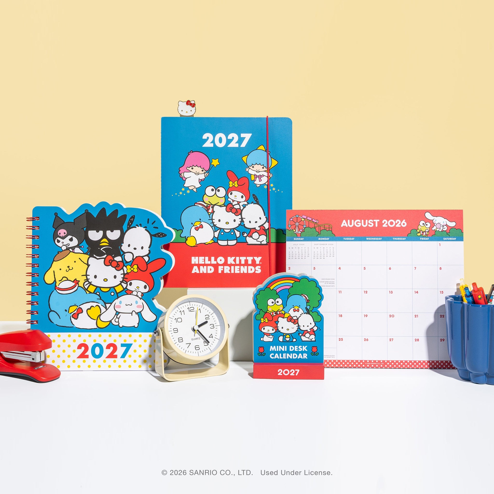 Hello Kitty and Friends Just Right 2026-2027 Monthly Planner Calendar - Online Only