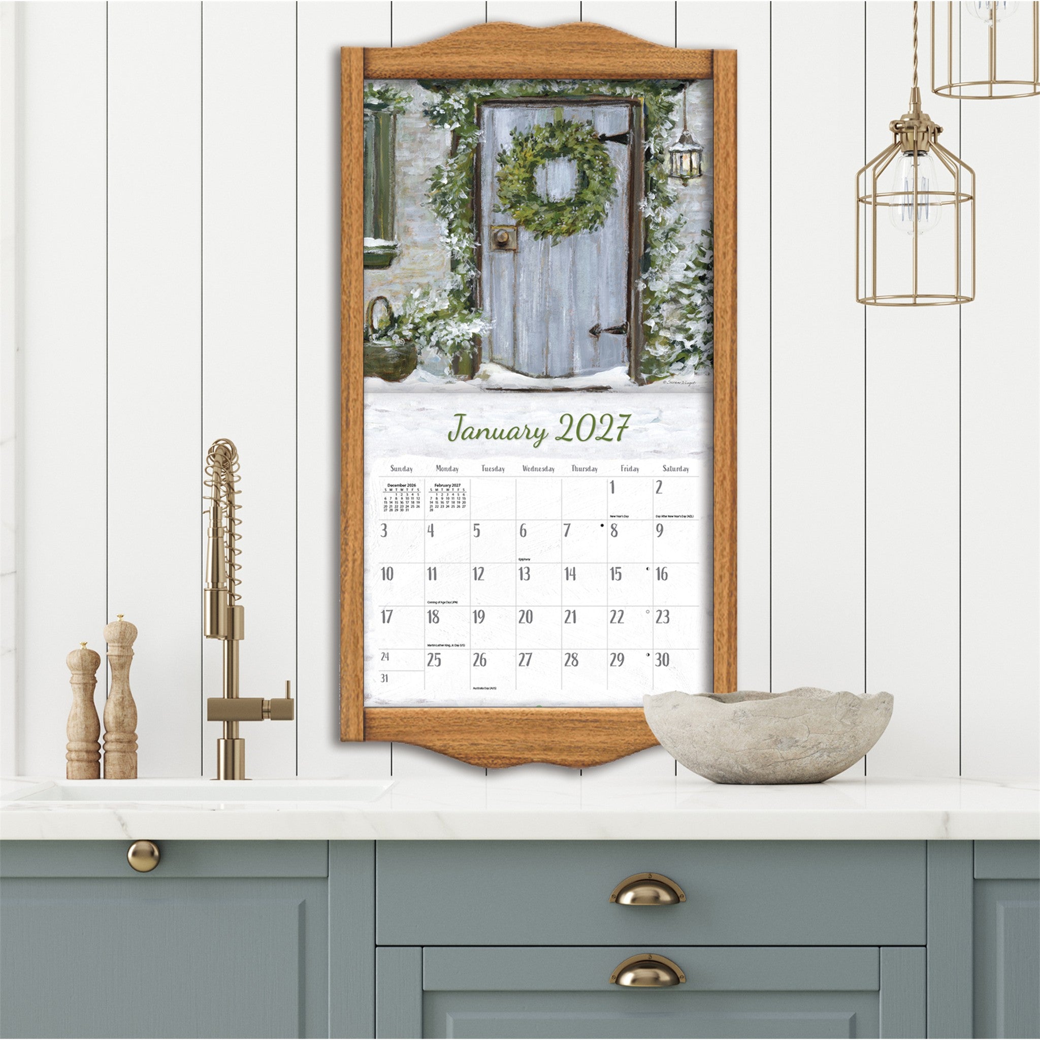 Calendrier mural 2027 Fields Of Home – En ligne seulement