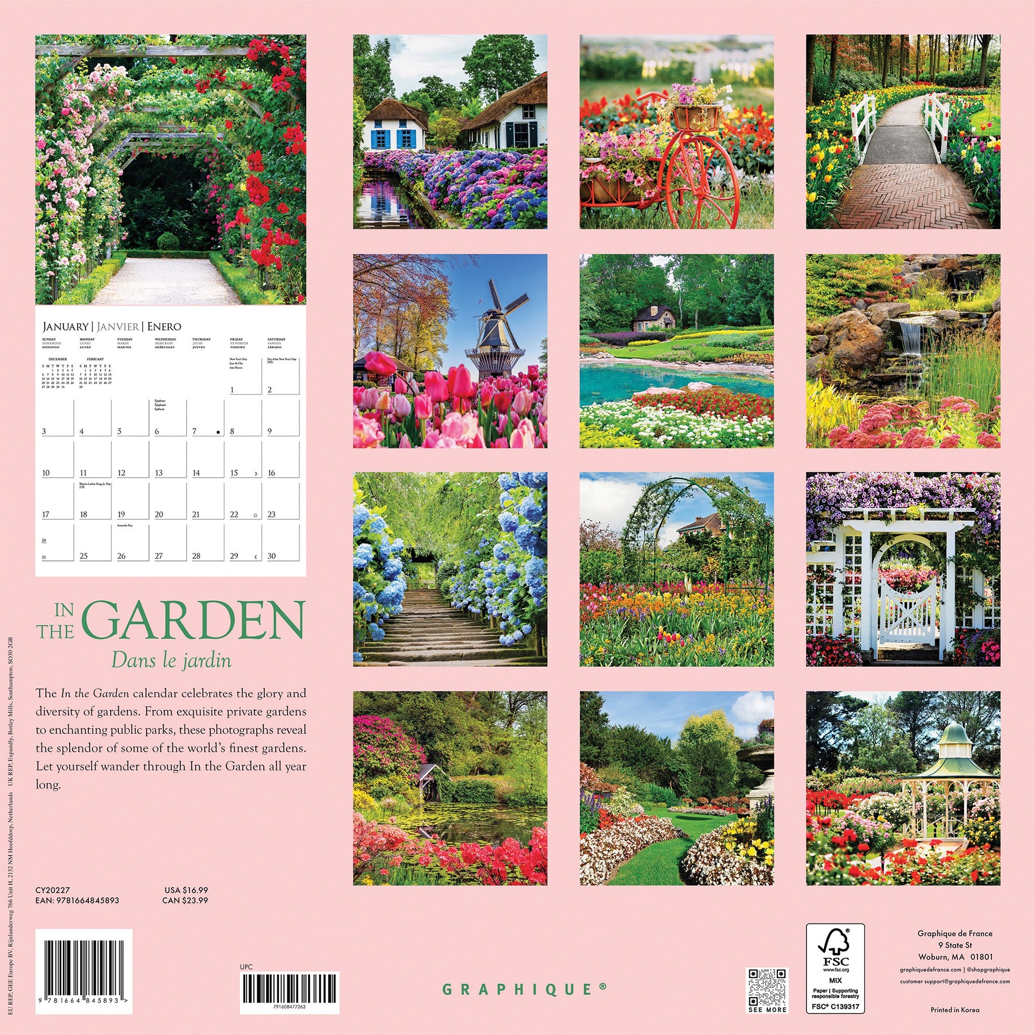 In the Garden 2027 Wall Calendar - Online Only