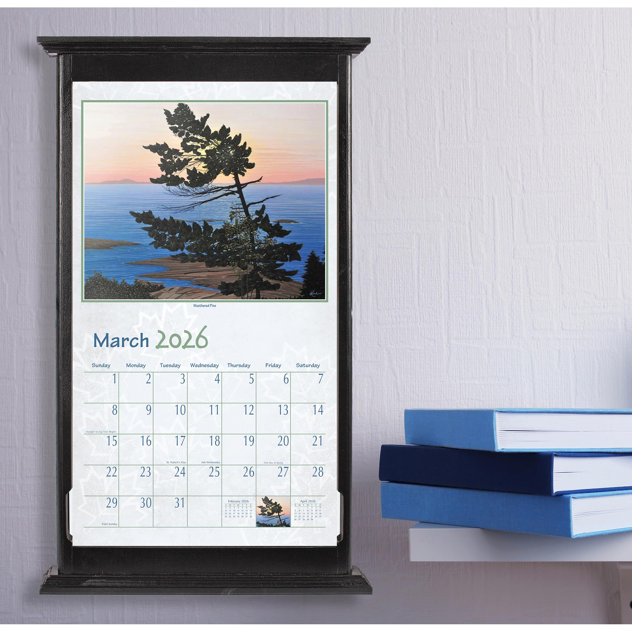 Northern Getaway 2026 Wall Calendar - Online Only