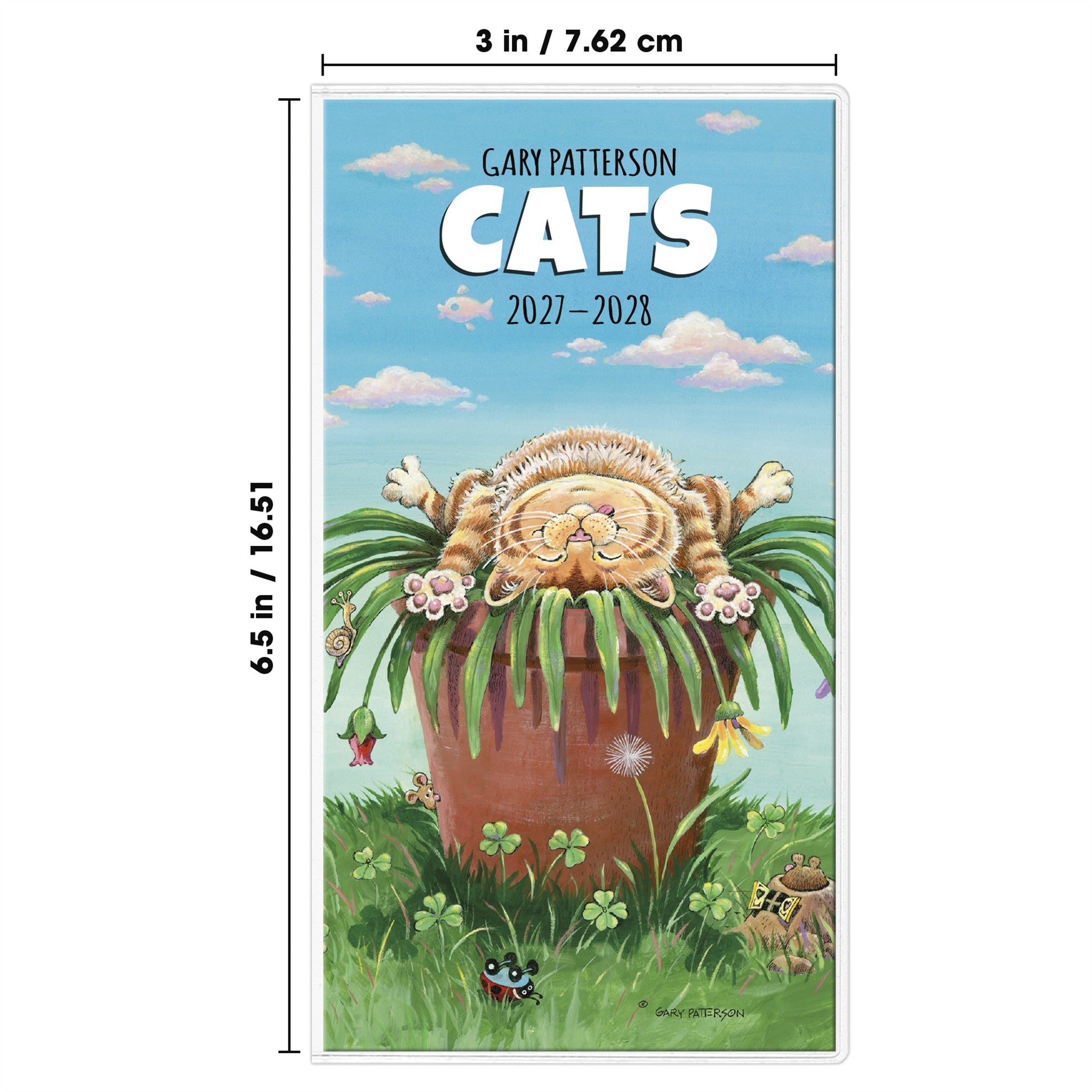 Gary Patterson - Chats 2027-2028 agenda de poche sur 2 ans - en ligne uniquement