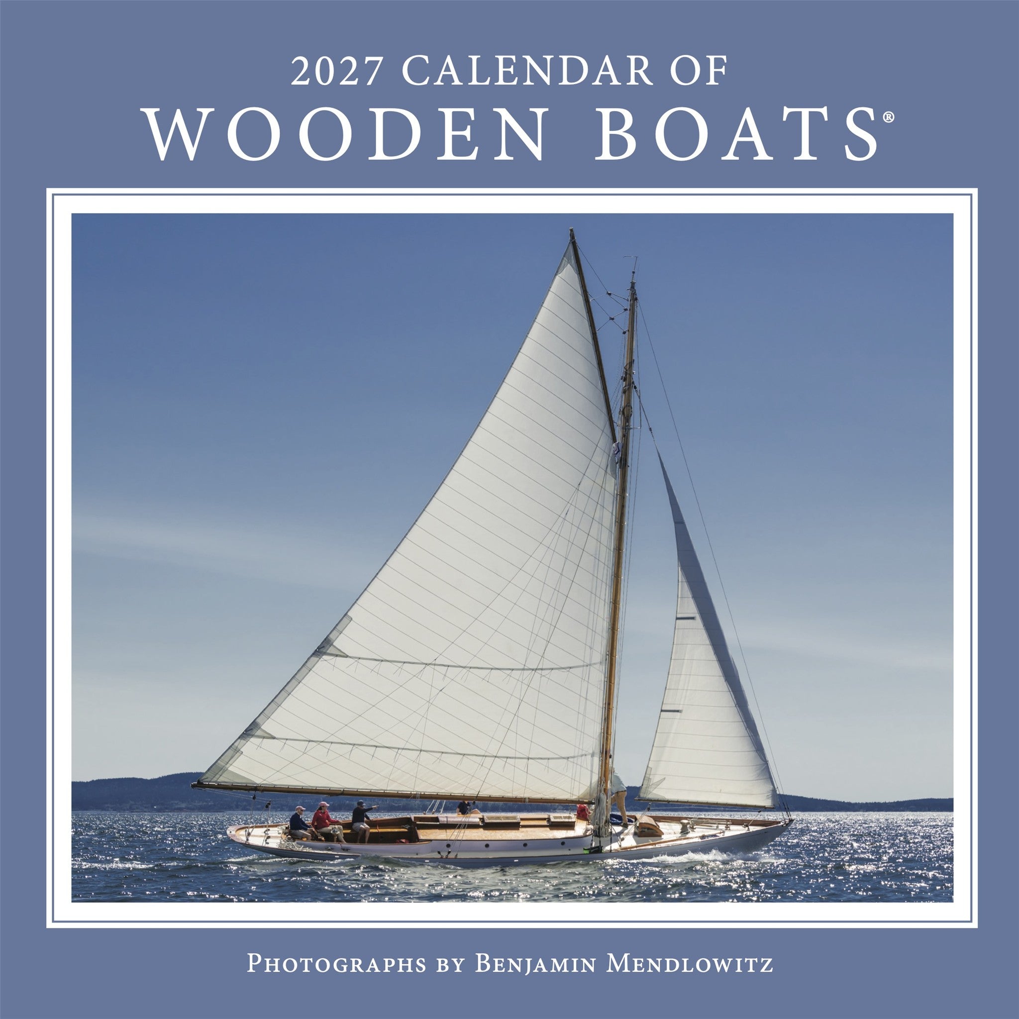 Wooden Boats 2027 Wall Calendar
