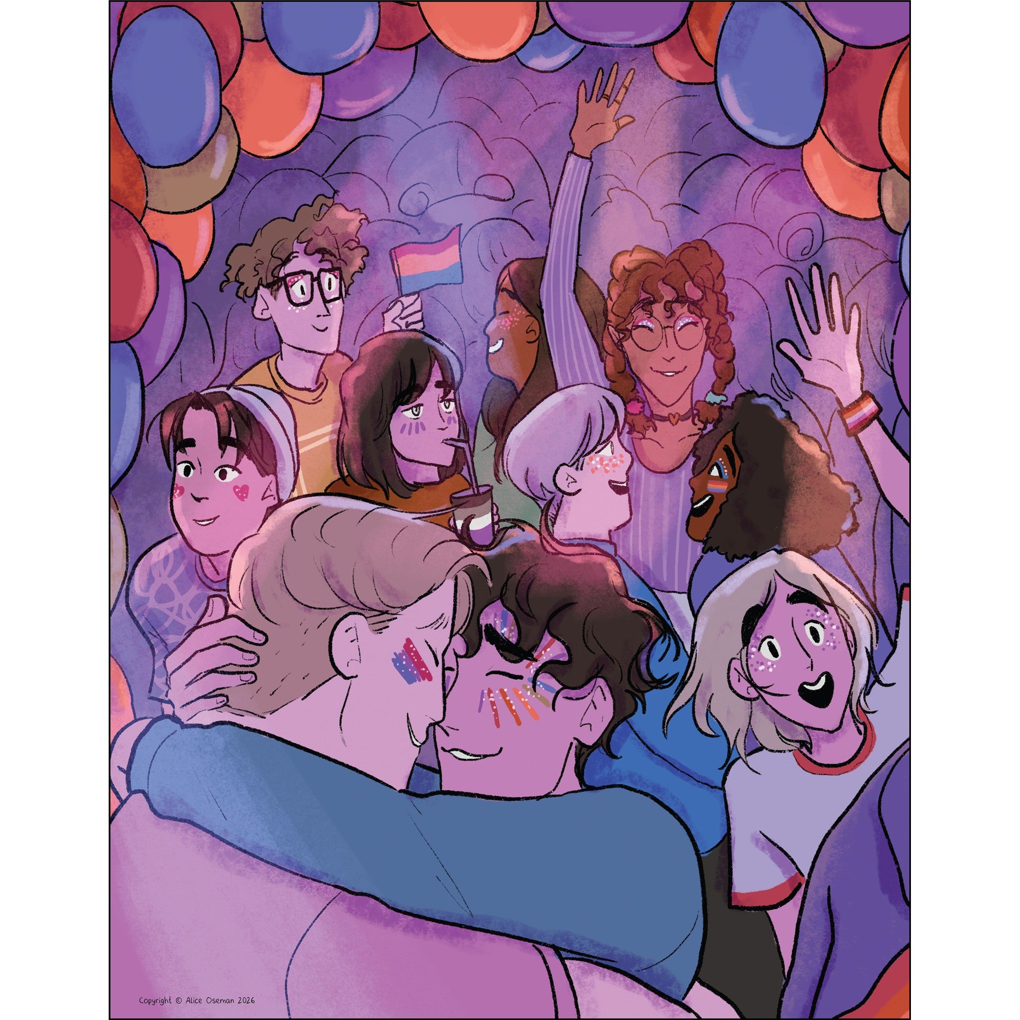 Heartstopper with Poster 2027 Wall Calendar