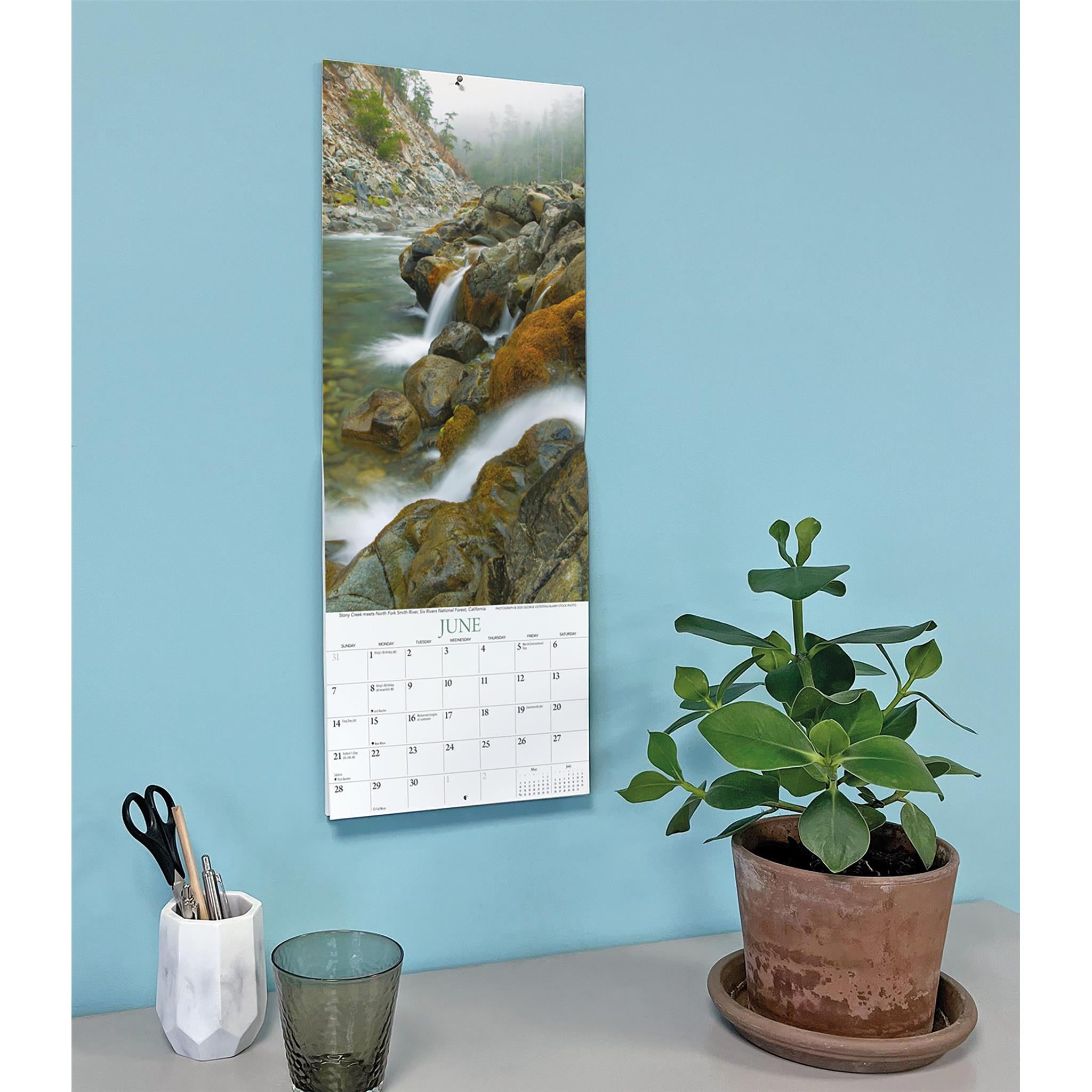 Calendrier des affiches Falling Waters 2026