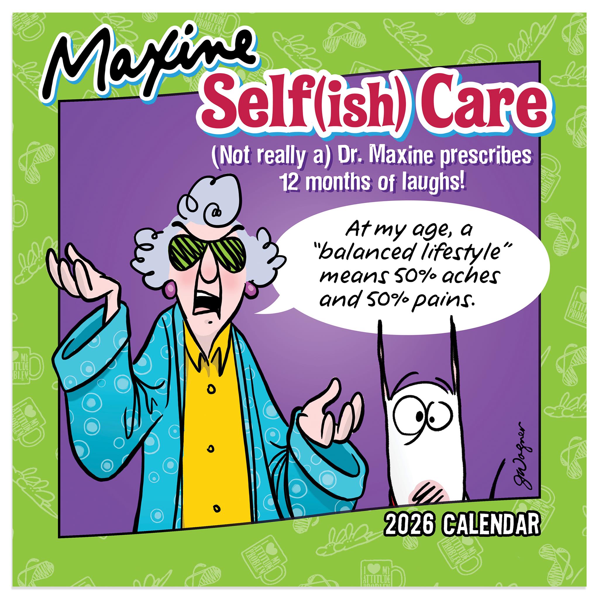 Mini calendrier Maxine 2026