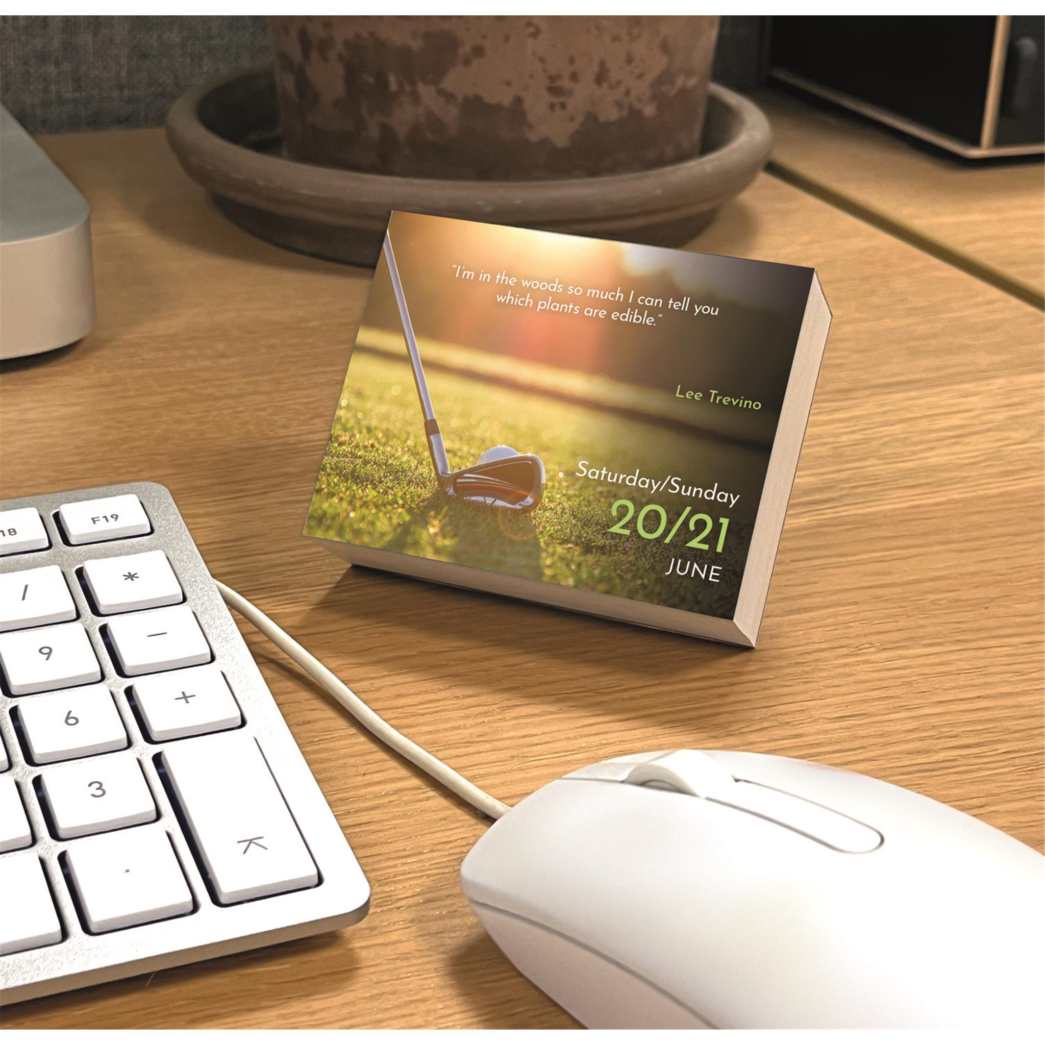 Golf Quips 2026 Small Box Calendar