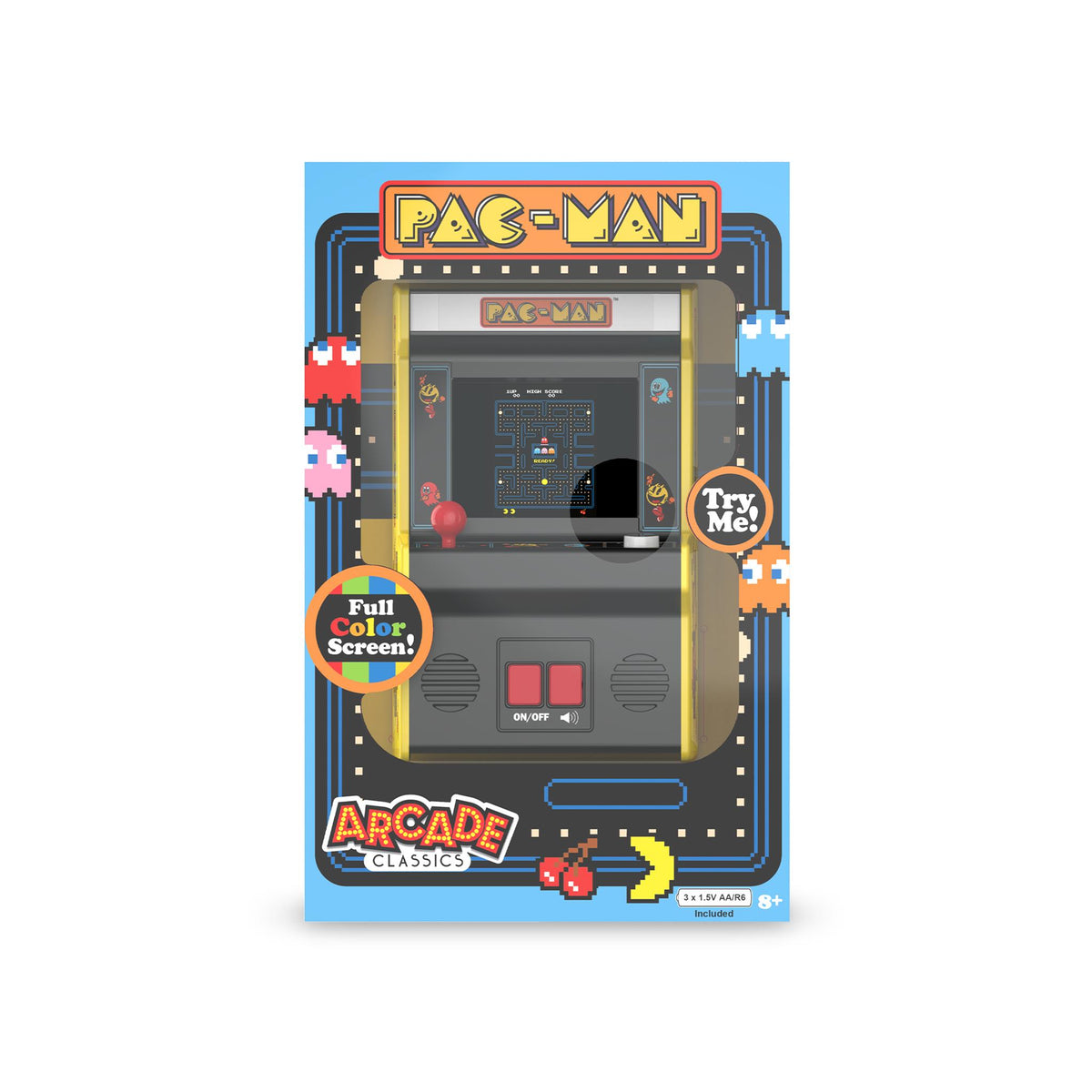 Mini Classic Pac Man Hand Held Electronic Game