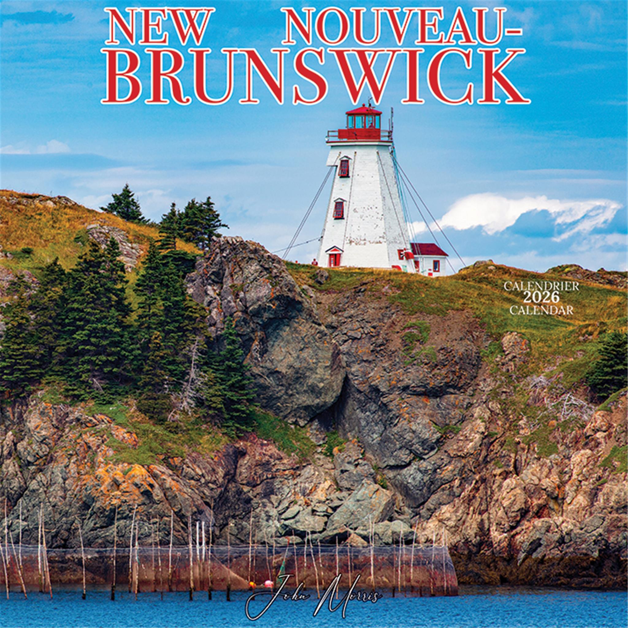 Mini-calendrier du Nouveau-Brunswick 2026
