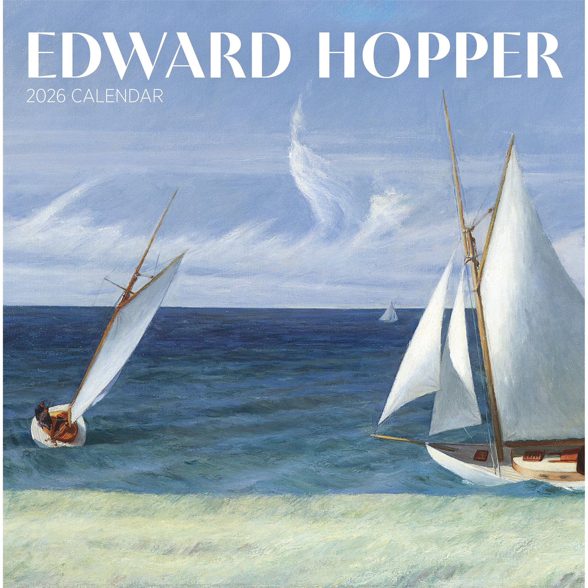 Calendrier mural Edward Hopper 2026
