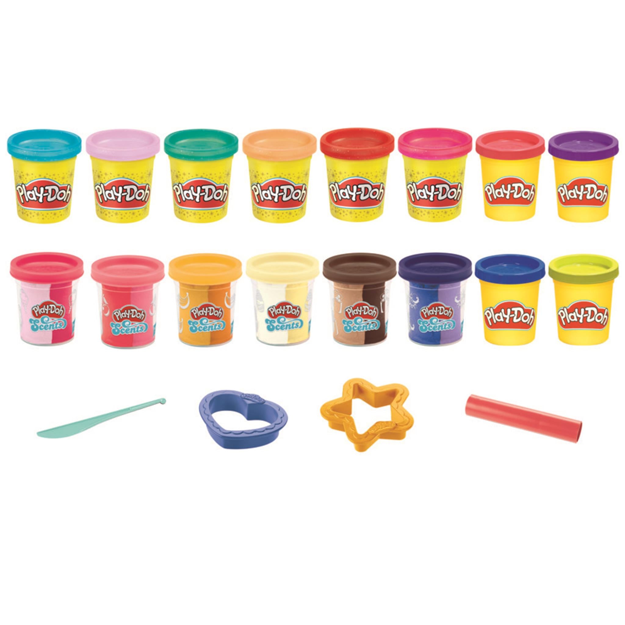 Coffret découverte Pâte à modeler scintillante et parfumée