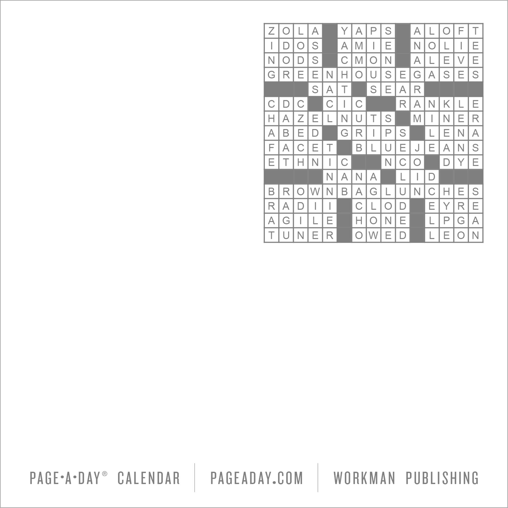 Mensa 10-Minute Crossword Puzzles 2027 Box Calendar