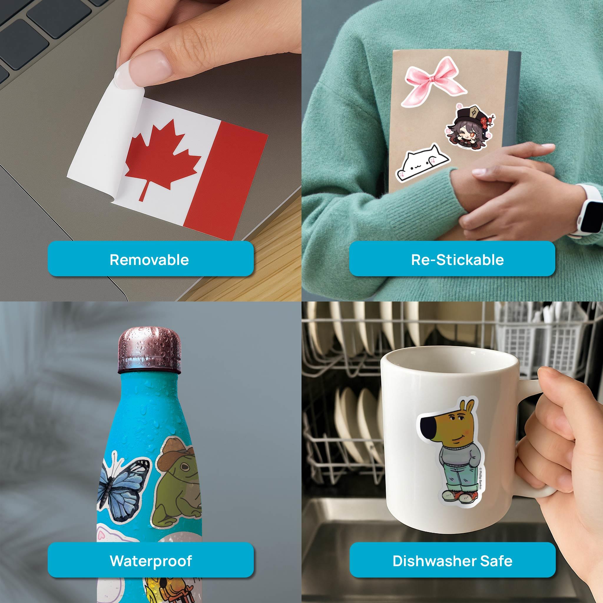 Autocollant vinyle Chill Guy