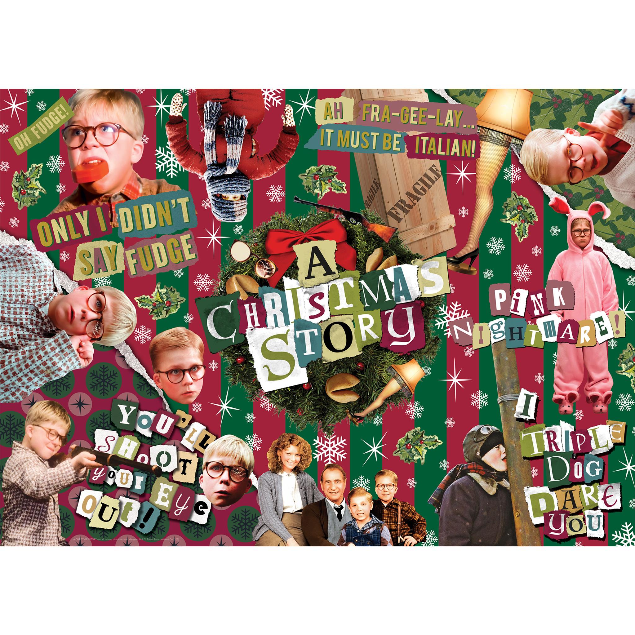 A Christmas Story Triple Dog Dare 1000 Piece Puzzle