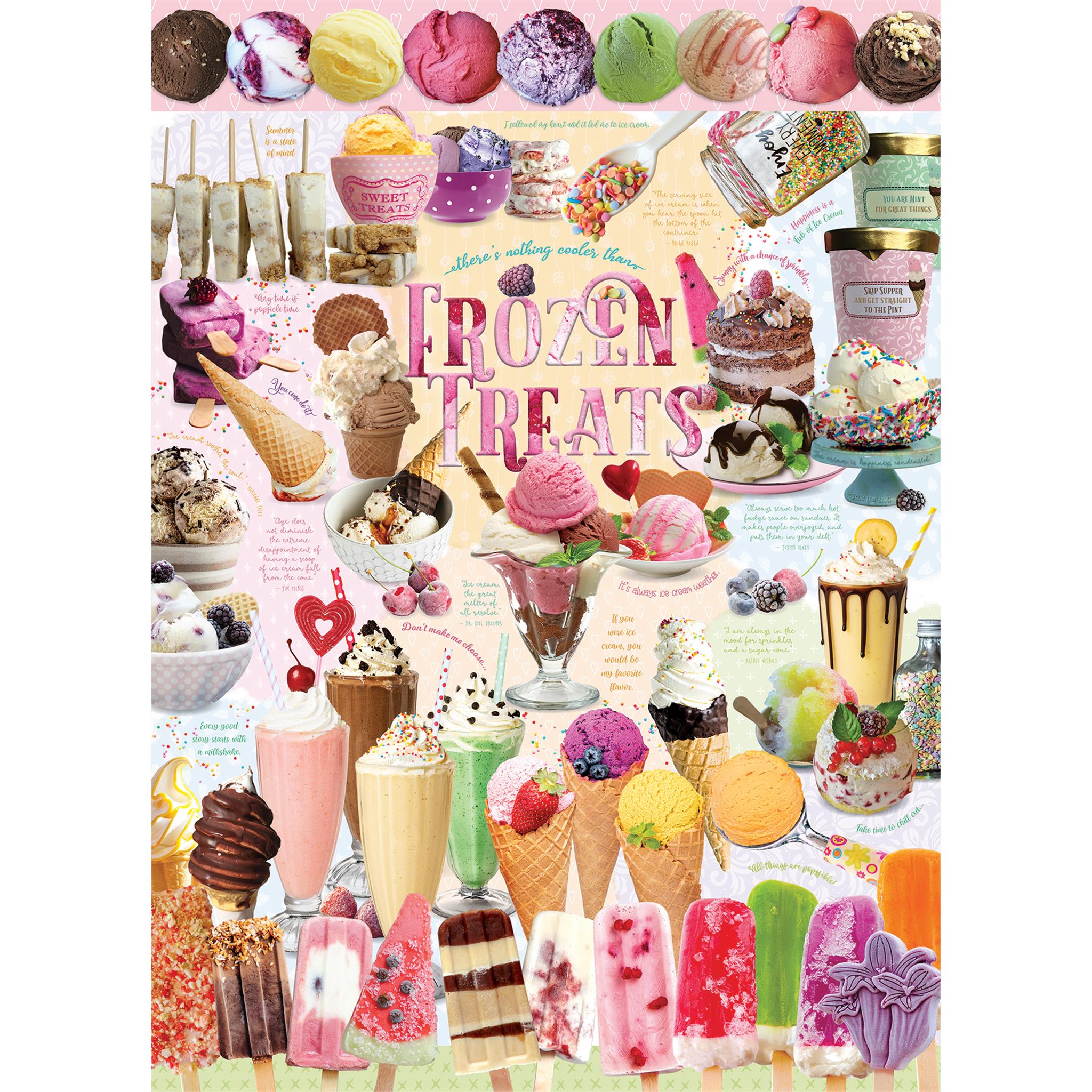 Frozen Treats 1000 Piece Puzzle Cobble Hill