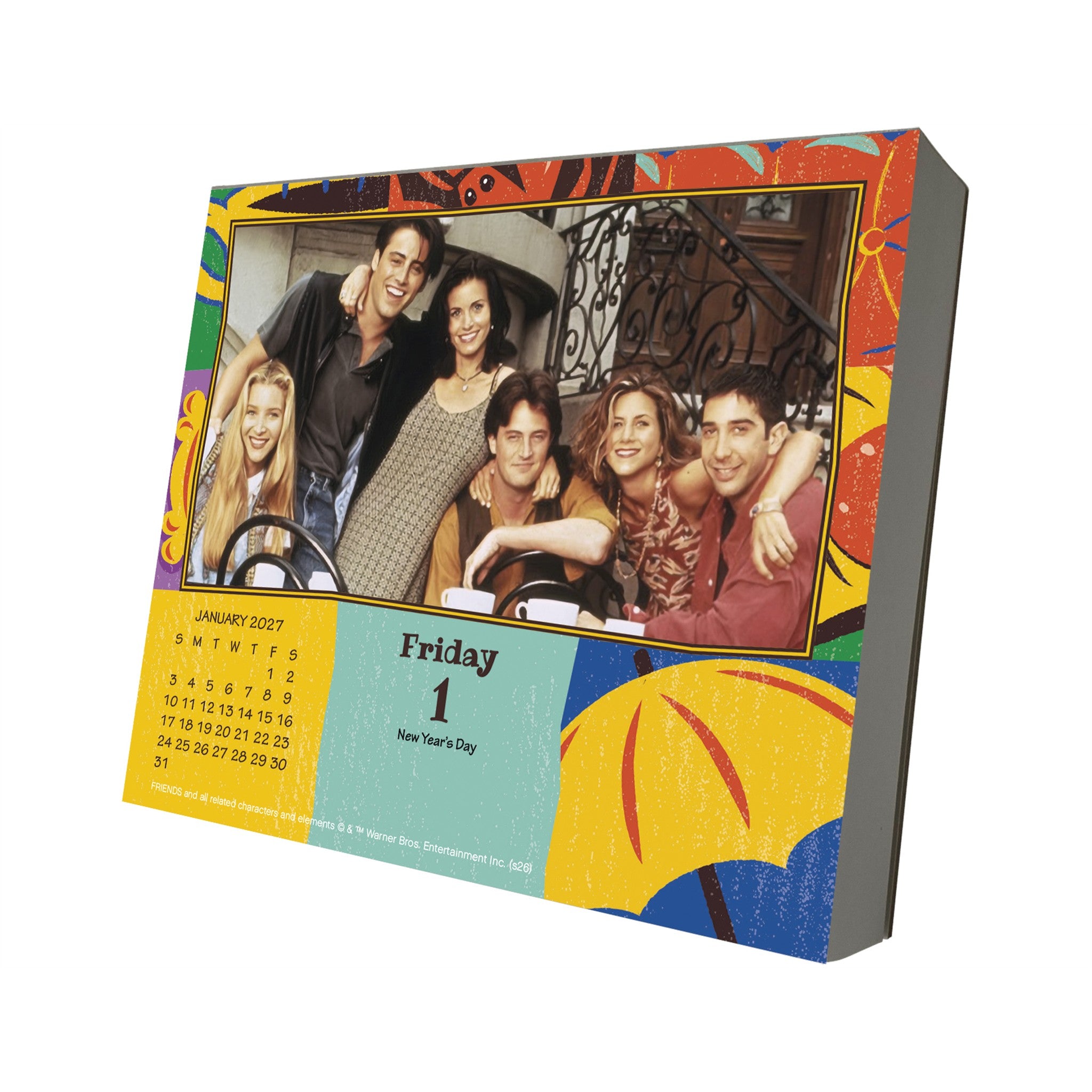 Calendrier de bureau Friends 2027