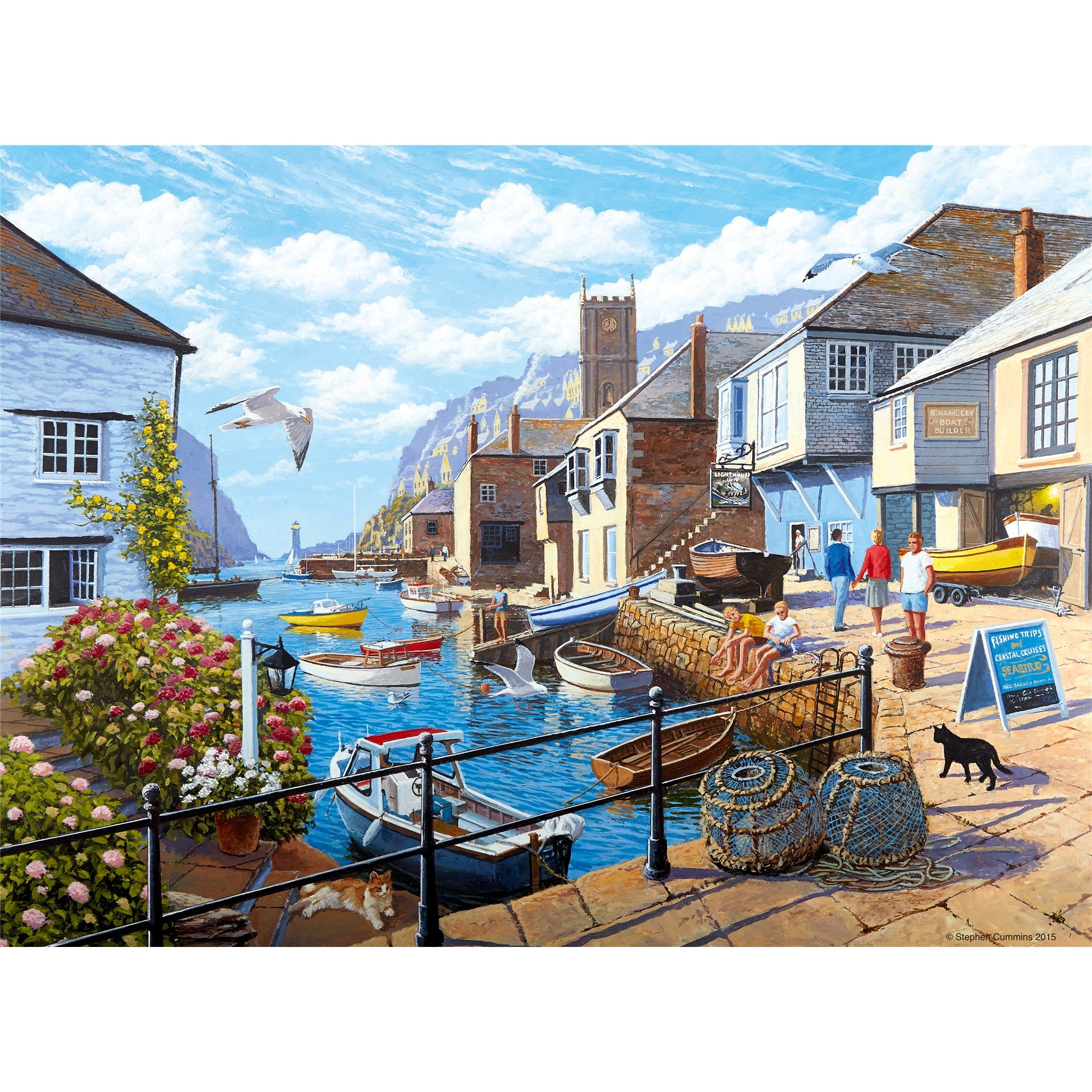 Tranquil Harbour 500 Piece Puzzle