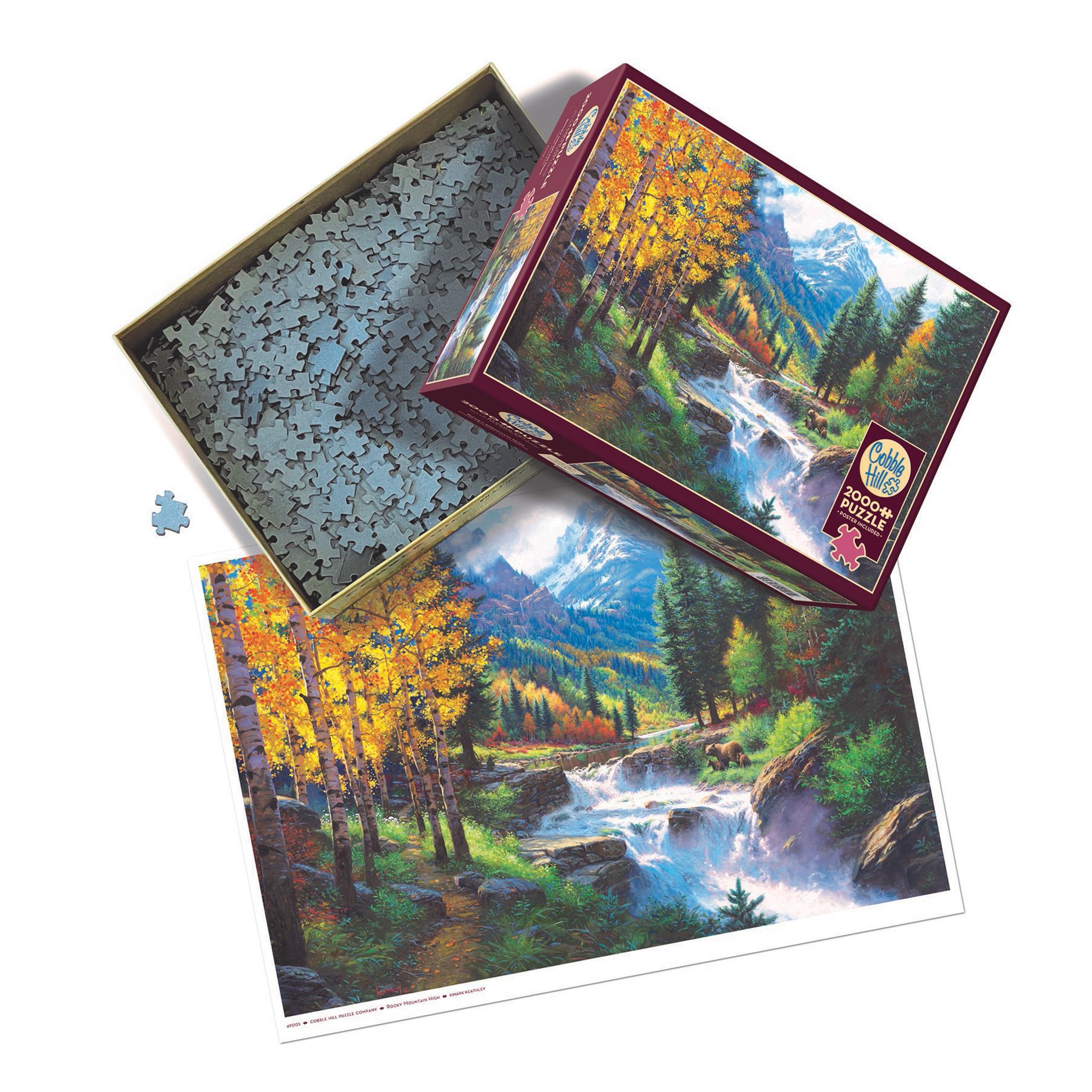 Puzzle de 2000 pièces Rocky Mountain High, Cobble Hill