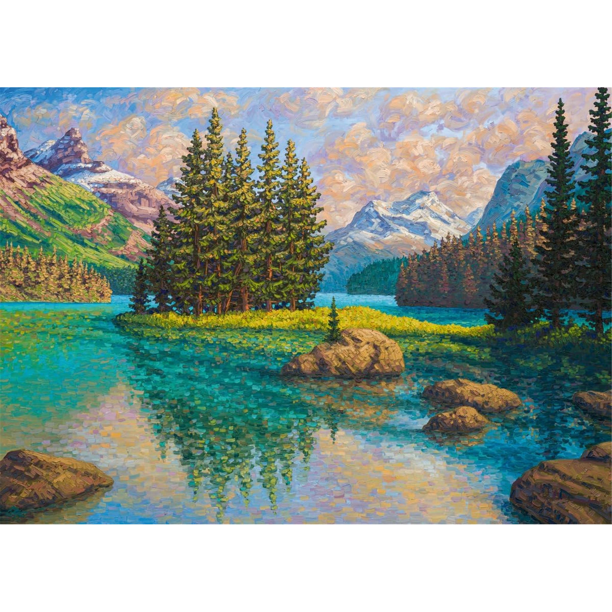 Puzzle 1000 pièces « L'Esprit de Maligne » de Ravensburger
