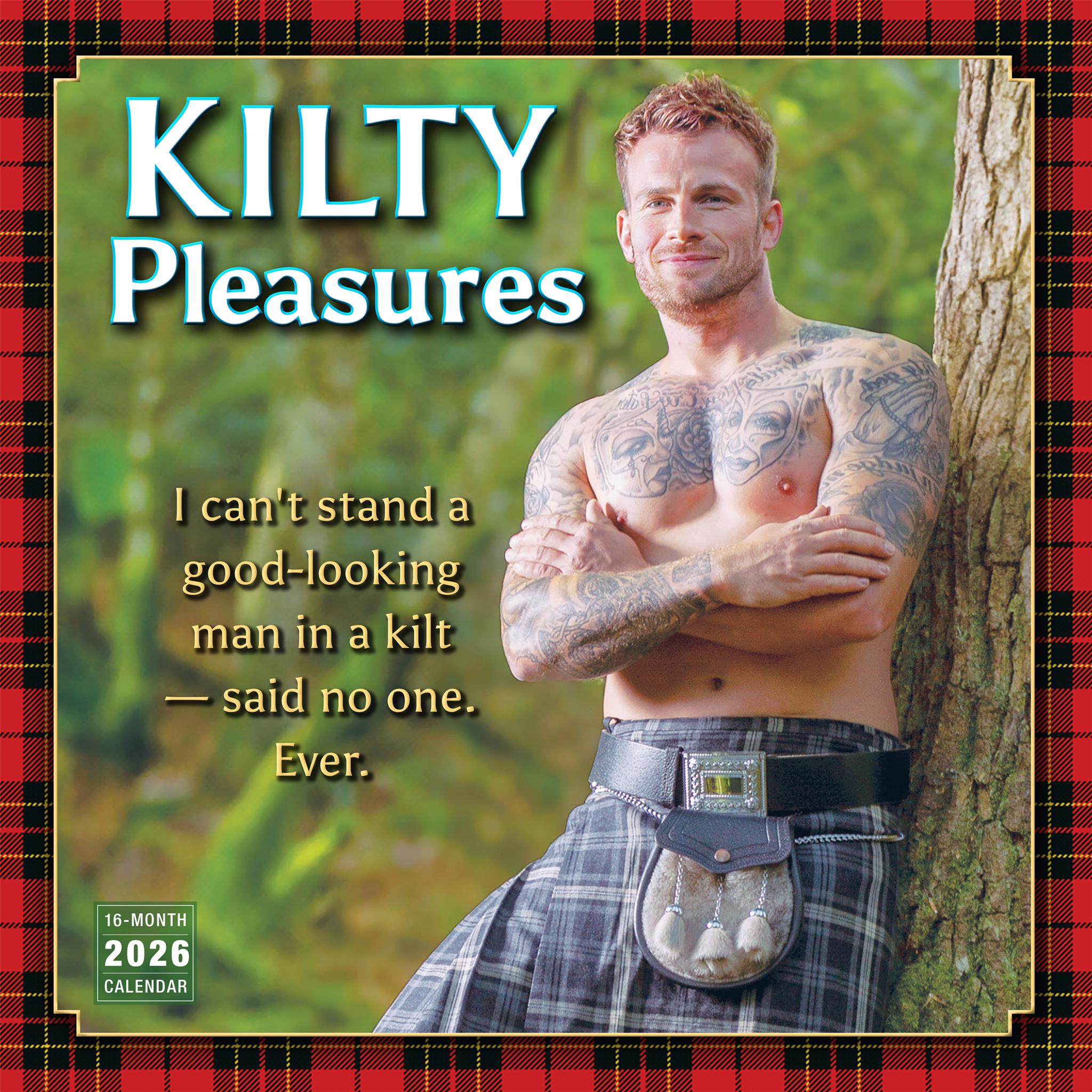 Calendrier mural Kilty Pleasures 2026