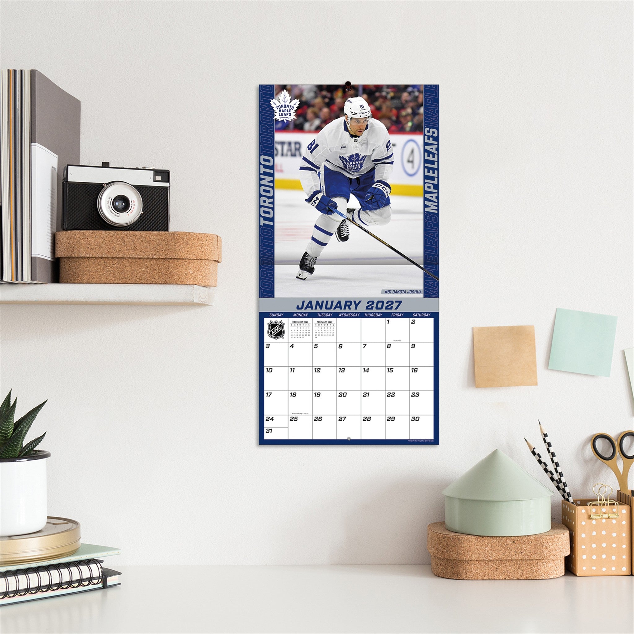 NHL Toronto Maple Leafs 2027 Mini Calendar