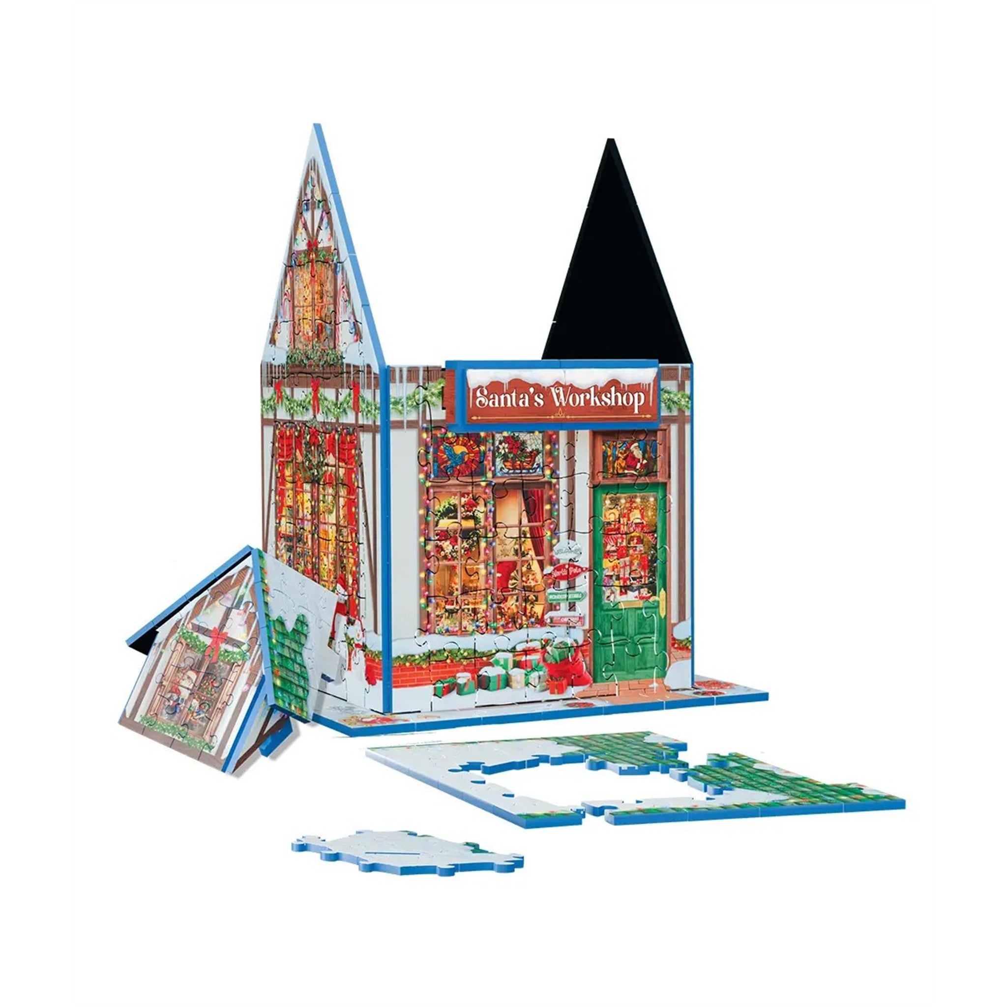 Puzzle 3D L'Atelier du Père Noël 323 pièces