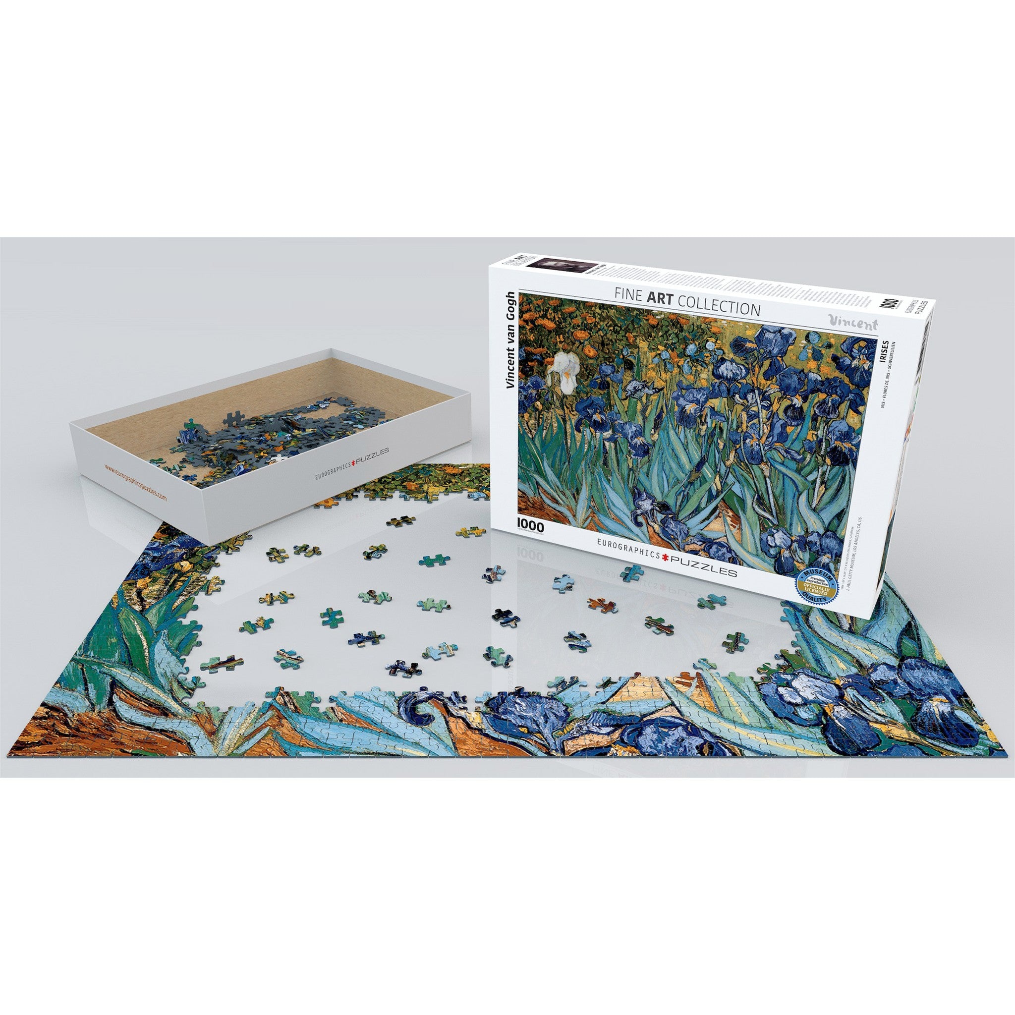 Puzzle 1000 pièces Les Iris - En ligne seulement