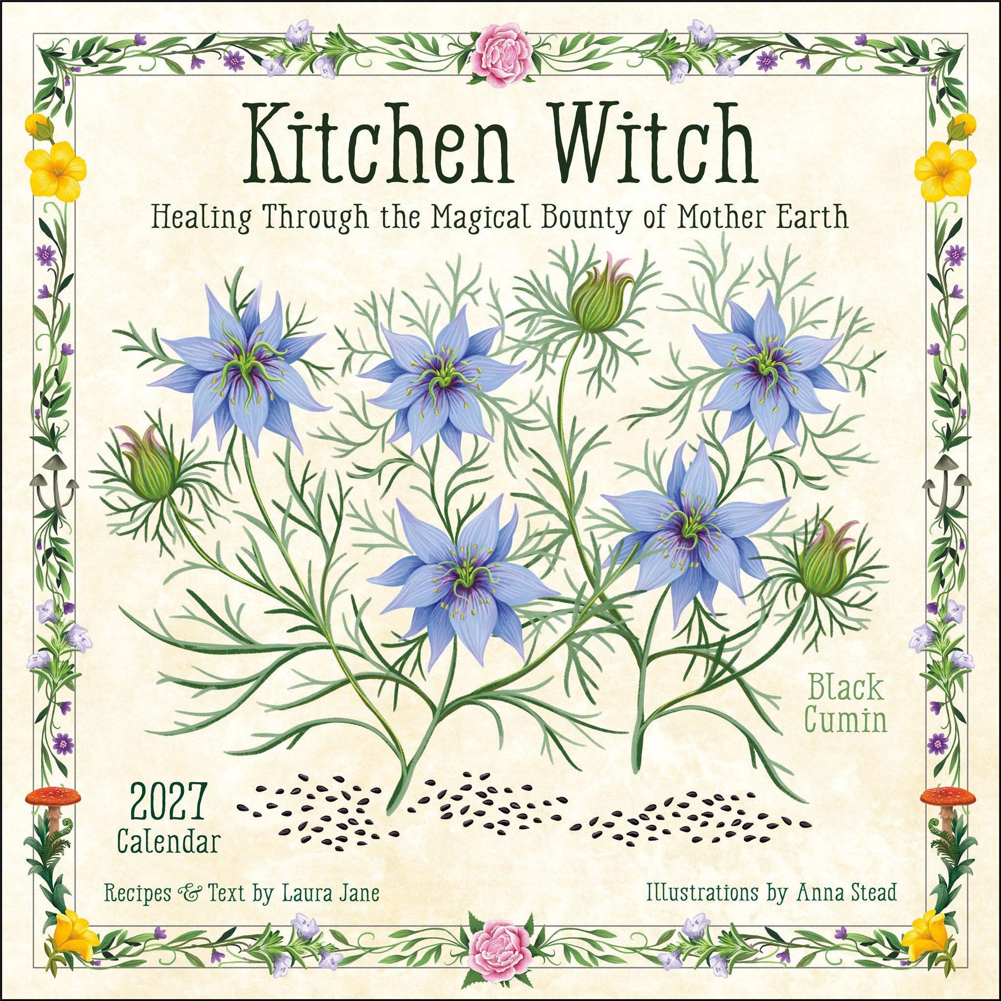 Kitchen Witch 2027 Wall Calendar - Online Only