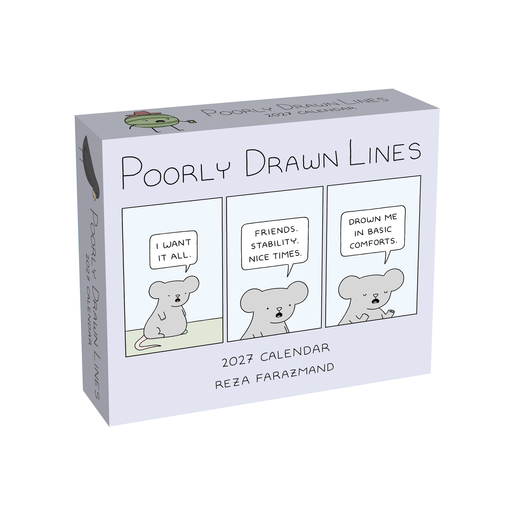 Poorly Drawn Lines 2027 Box Calendar - Online Only