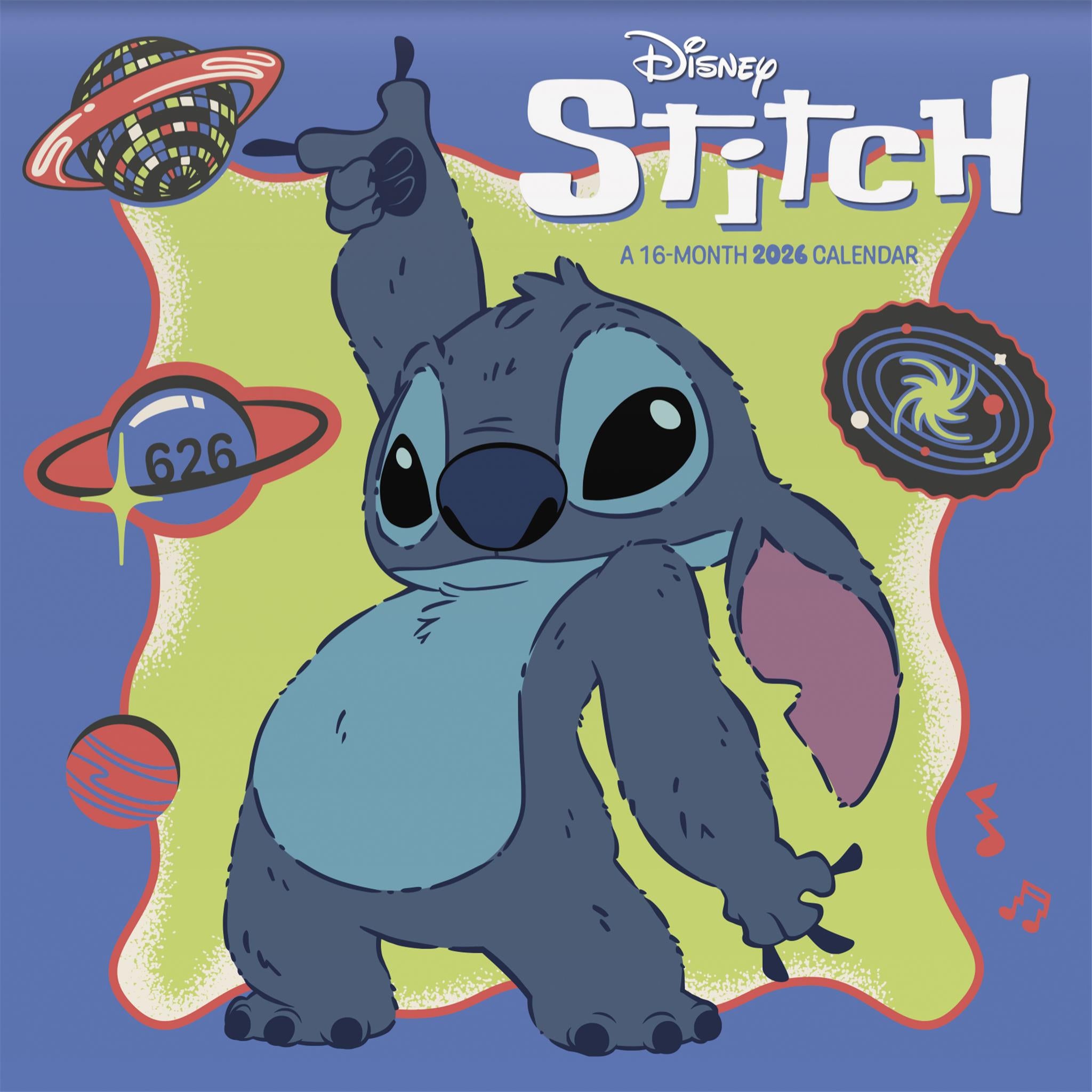 Calendrier mural Stitch 2026