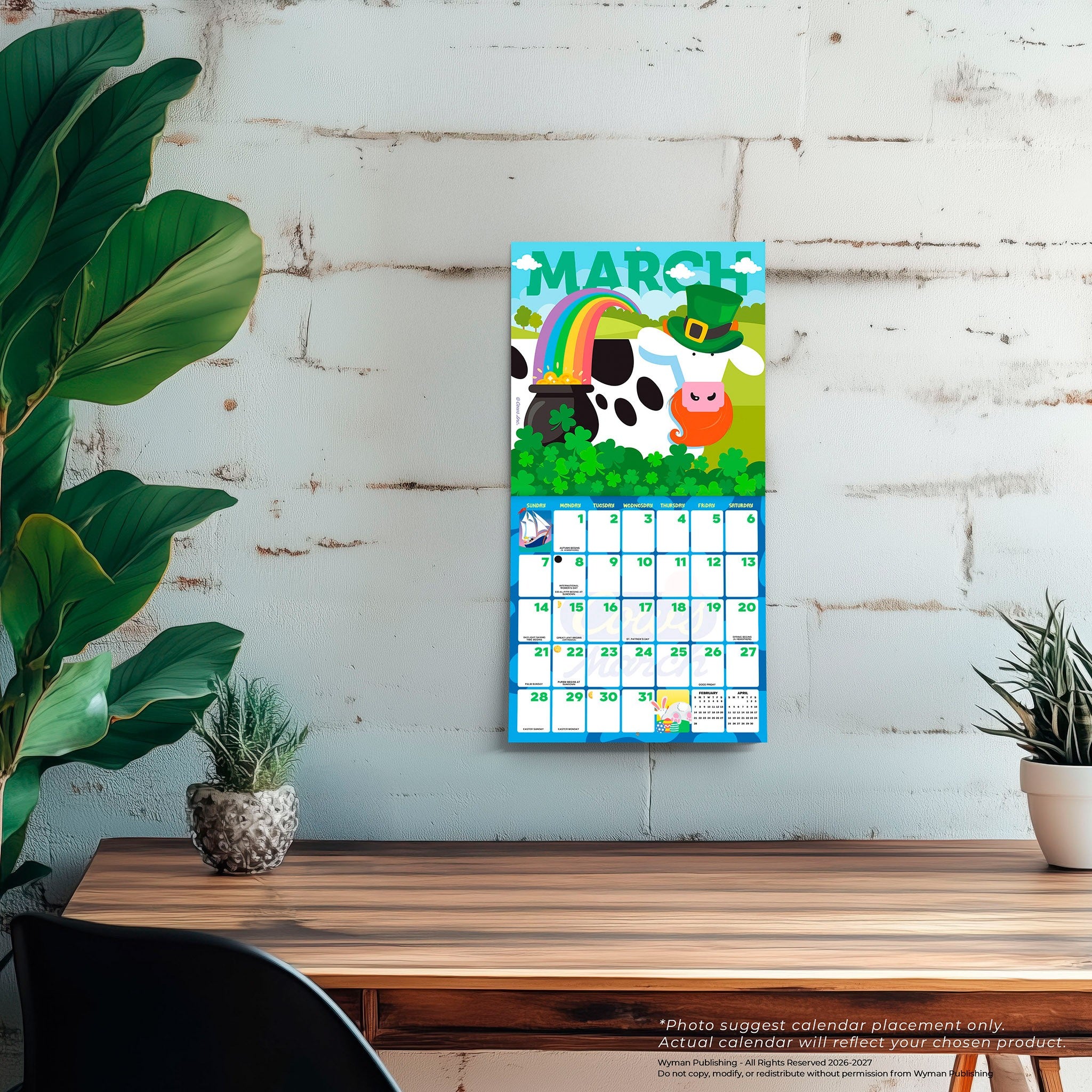 Cows Creamery 2027 Mini Calendar