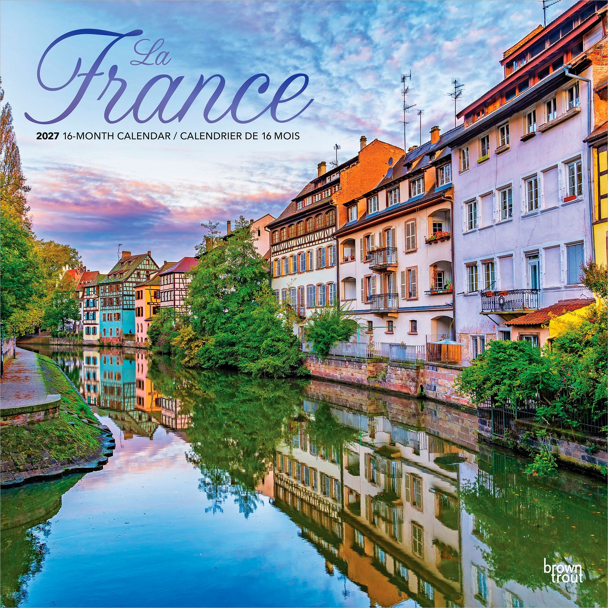 La France 2027 Wall Calendar