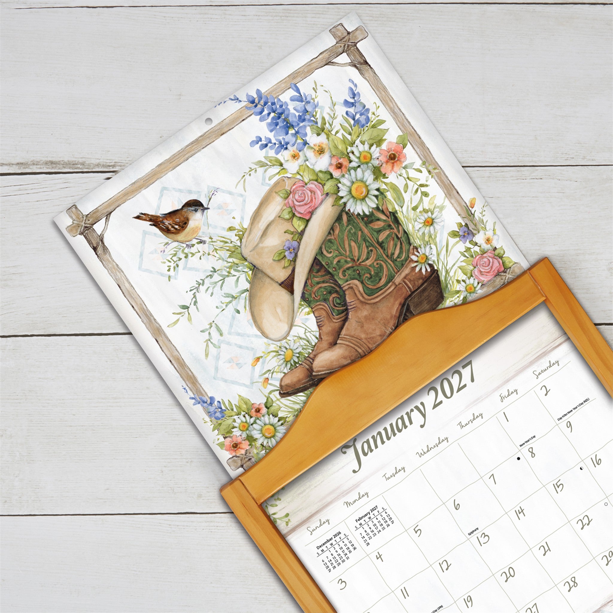 Rosewood Ranch Special Edition with Print 2027 Wall Calendar