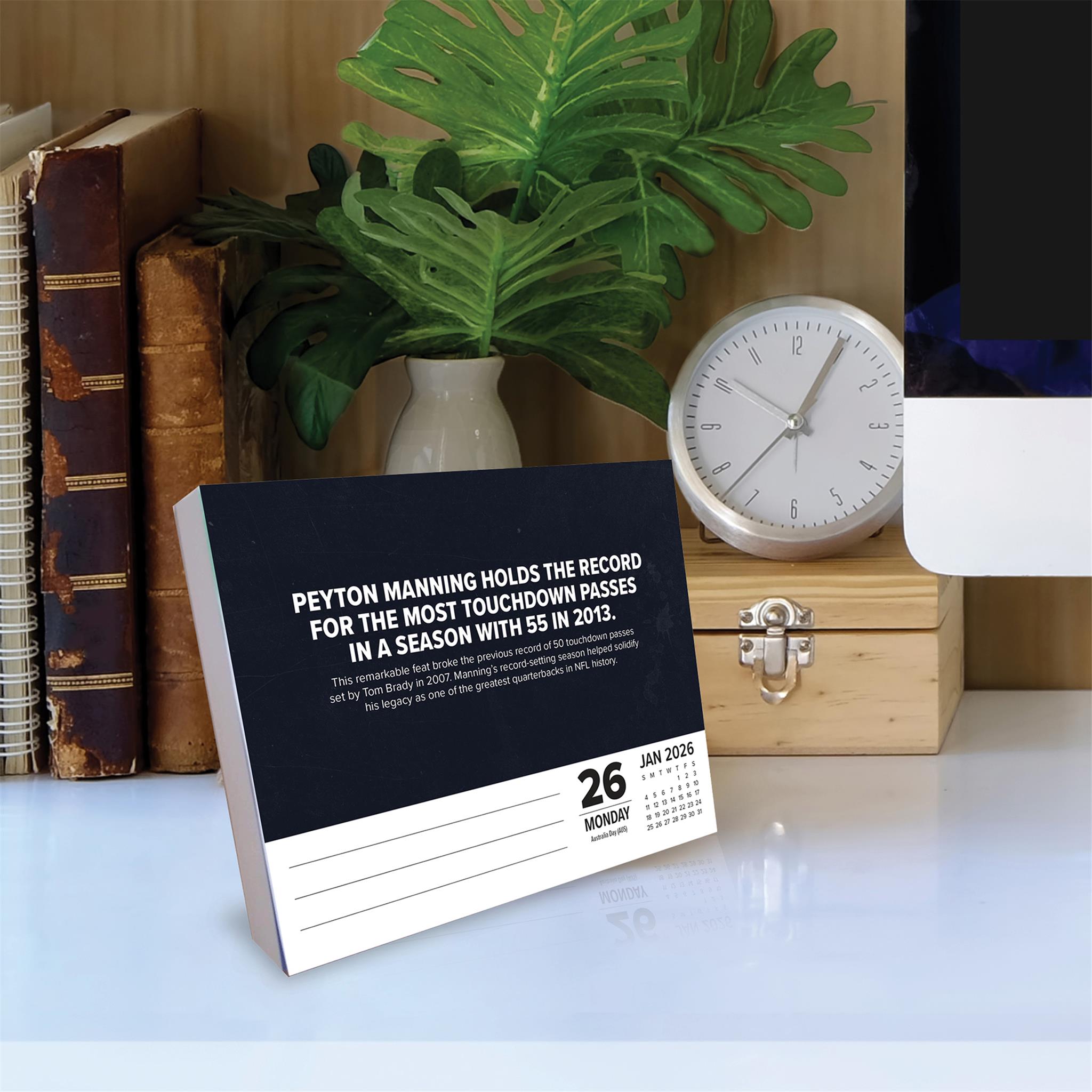 Calendrier Super Sports Stats &amp; Facts 2026 - Disponible uniquement en ligne