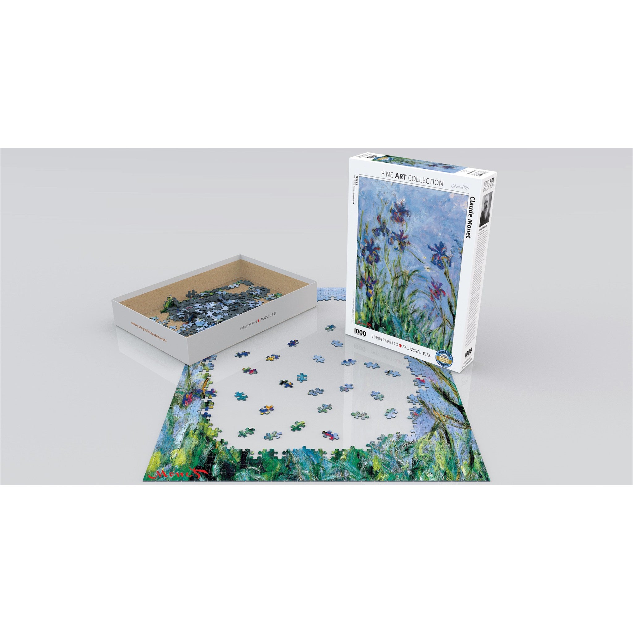 Puzzle 1000 pièces Les Iris - En ligne seulement