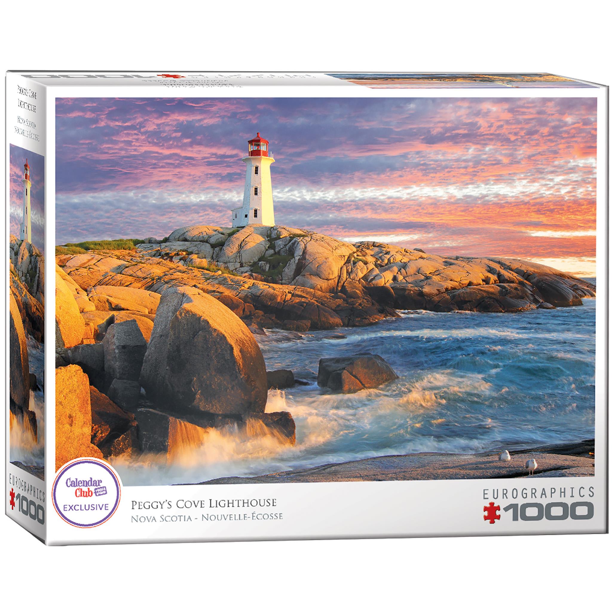 Phare de Peggy's Cove, Nouvelle-Écosse - Puzzle exclusif de 1000 pièces
