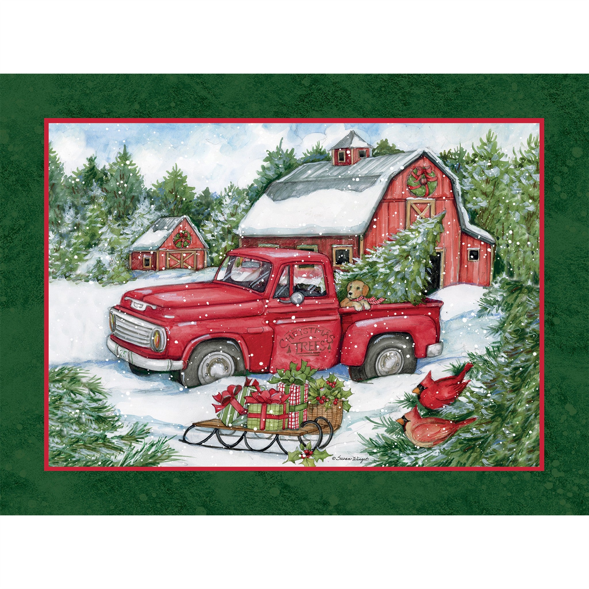 Truckin Along Special Edition with Print 2027 Wall Calendar